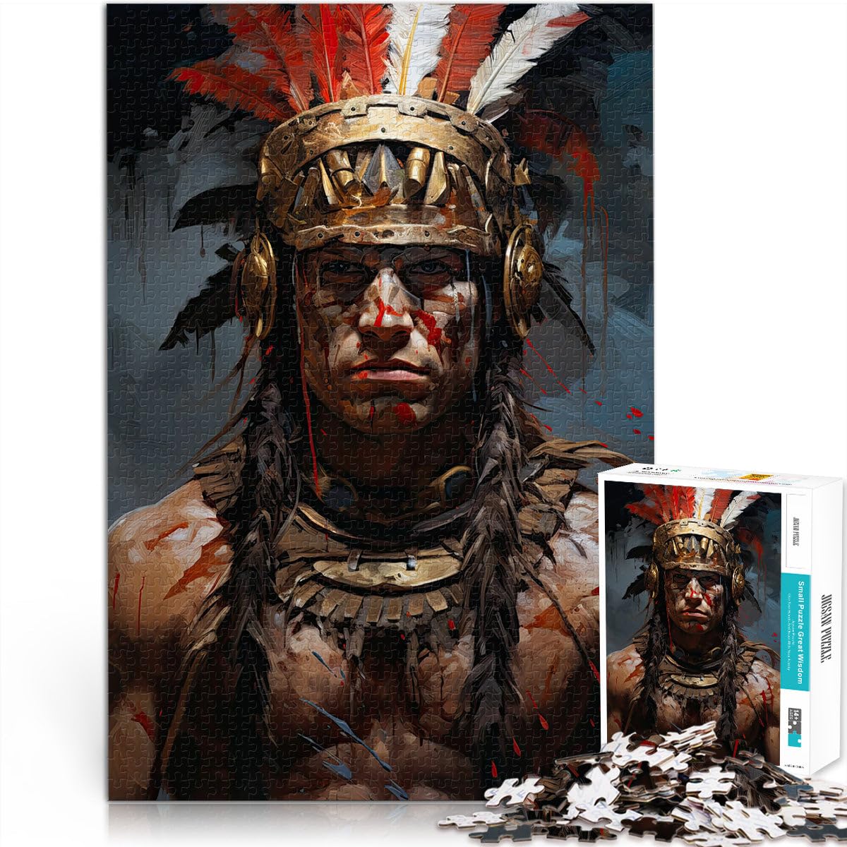 1000 Adult Pieces Jigsaw Puzzle war & workout Lernspielzeug für die ganze Familie Wunschliste mit dem Weihnachtsmann52x38cm — image 1