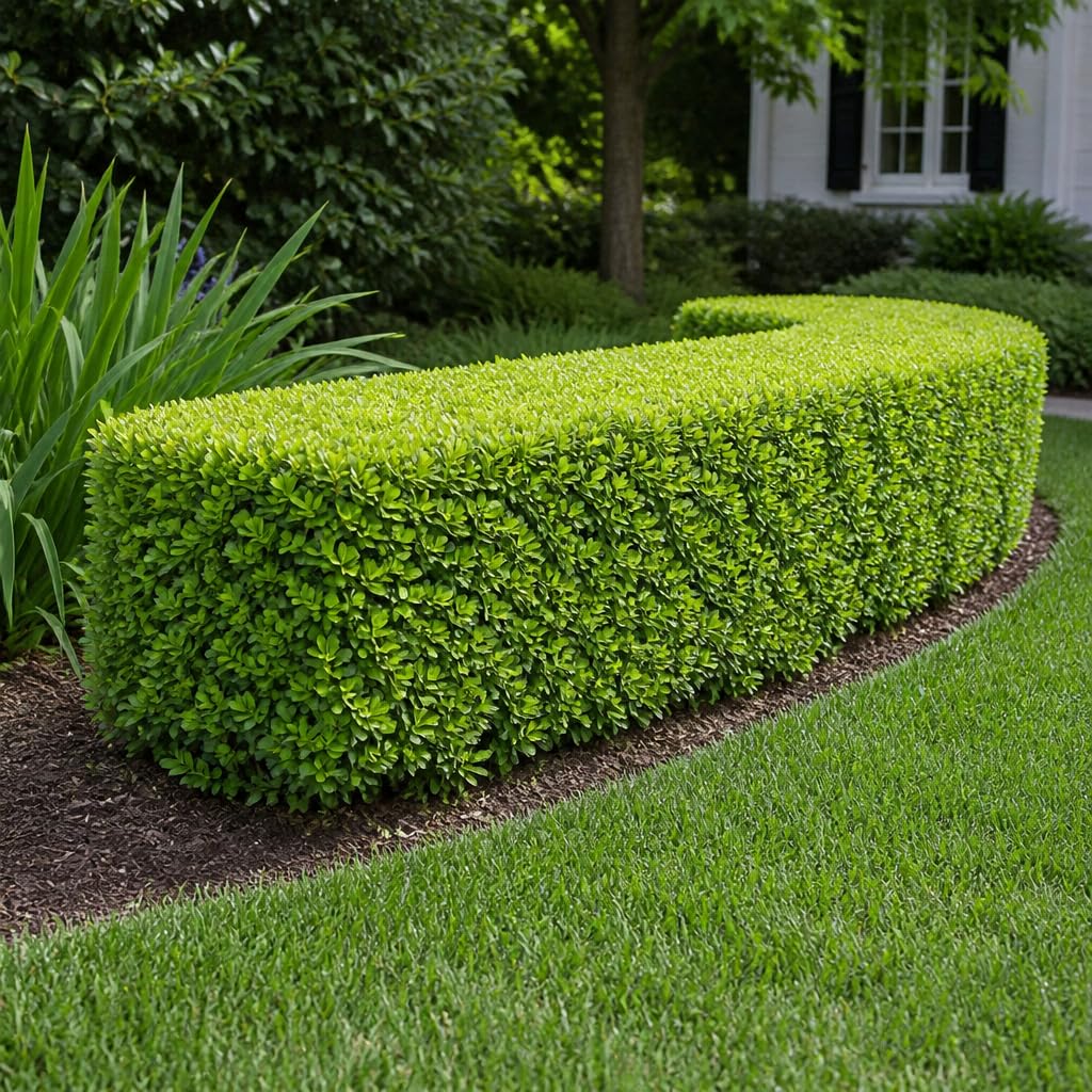 Bosso giapponese | 10 grandi vasi da 10 cm | Buxus Microphylla | Siepe formale sempreverde a bassa manutenzione