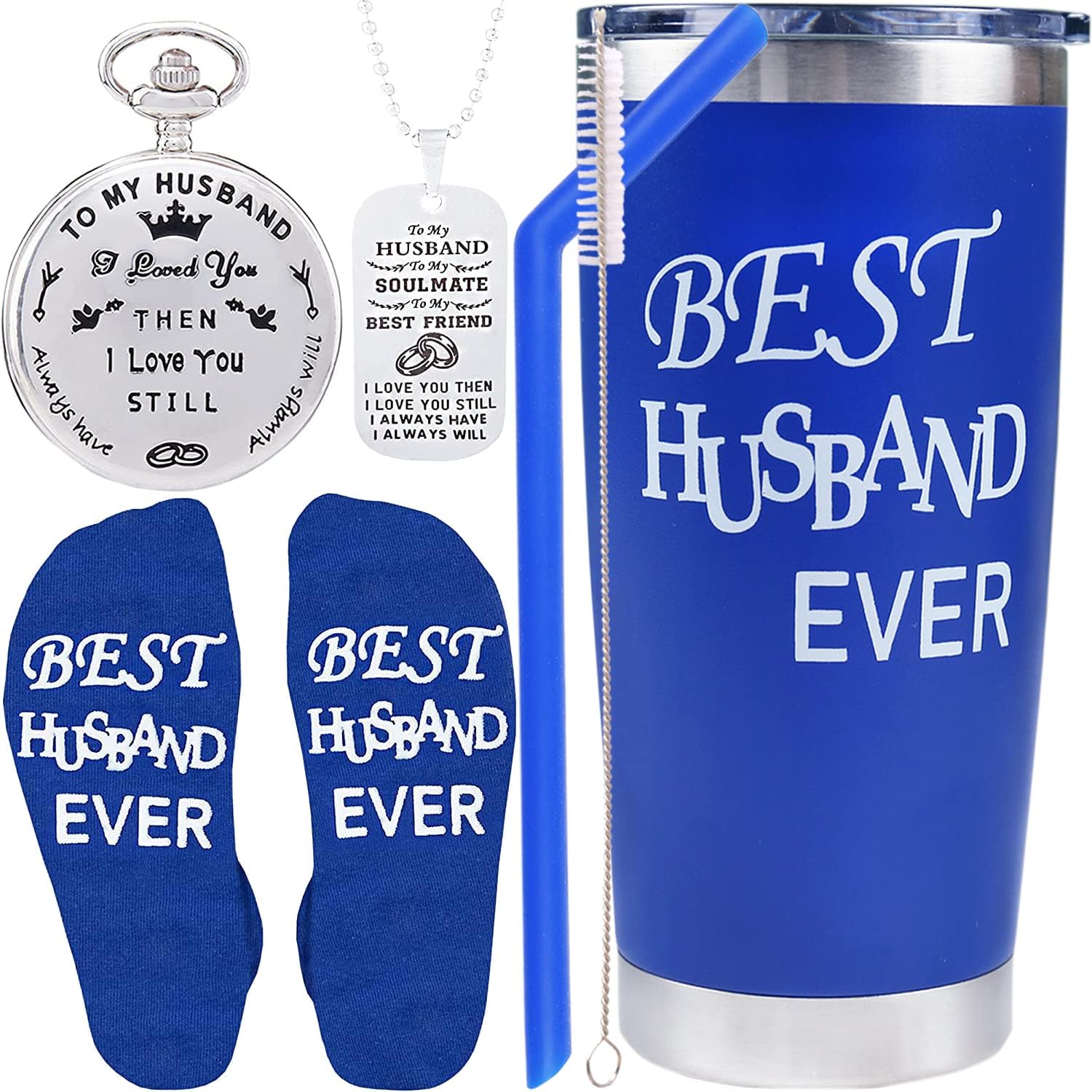 DORADREAMDEKO Husband Birthday Gift, Husband Gifts, Christmas Gifts, Best Husband Ever Coffee Cup, Best Husband Ever Tumbler, Best Husband Ever Gifts, Best Husband Gifts for Valentines Day