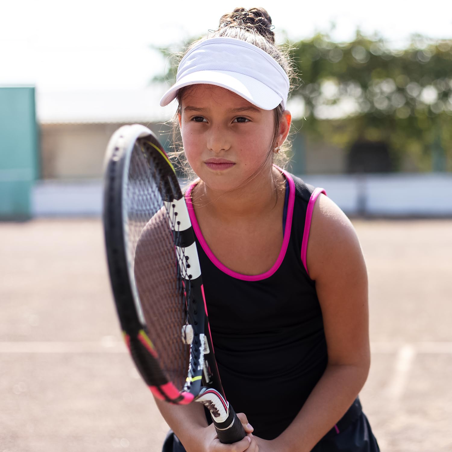 Jastore Sombrero plegable para niños y niñas, de algodón, para deportes, verano, golf, visera