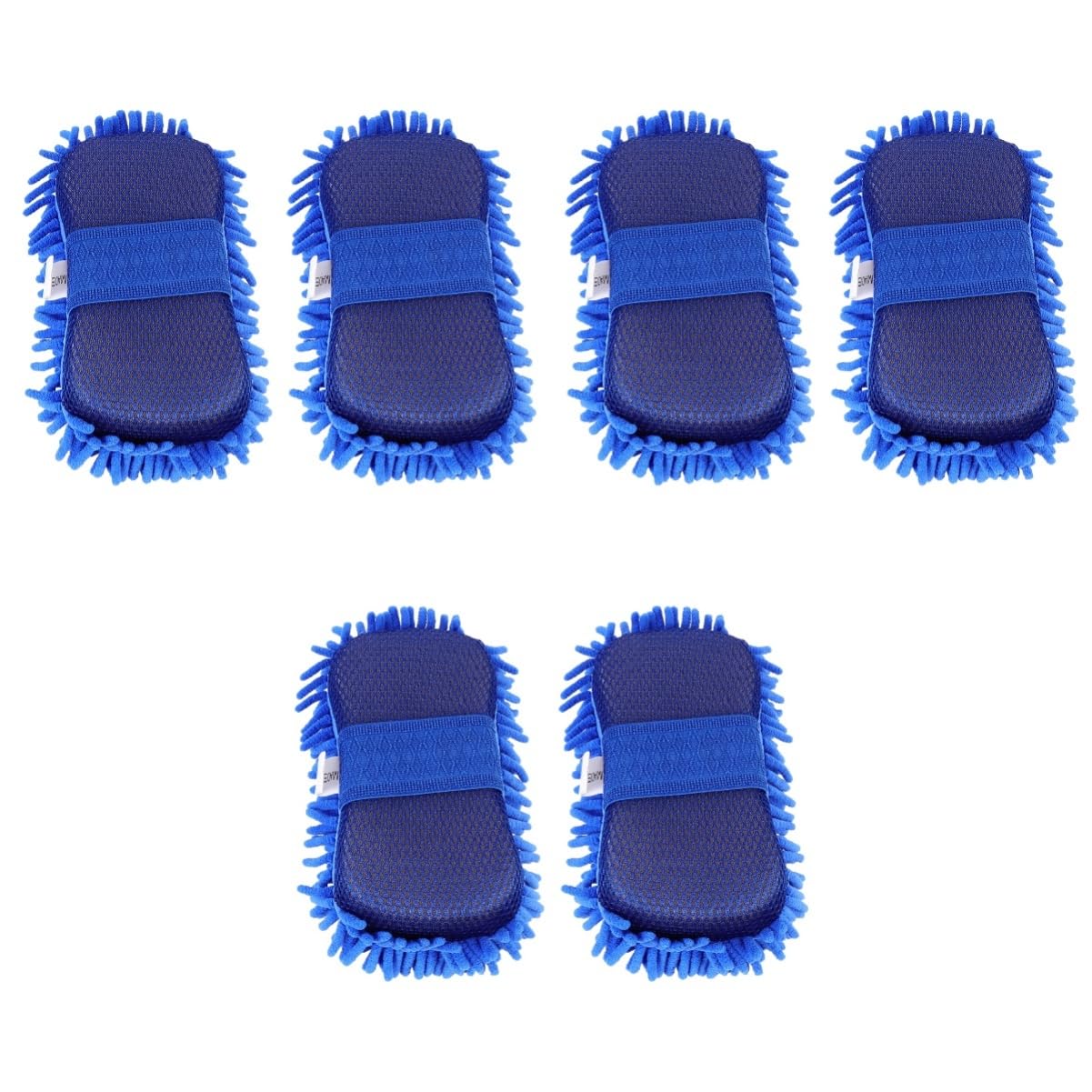 DECHOUS 3sets 2pcs Car Wash Gloves Auto Cleaning Mitts for Efficient Car Detailing Lightweight and Practical Wash Gloves for Removal and Cleaning Convenience 2pcs*3