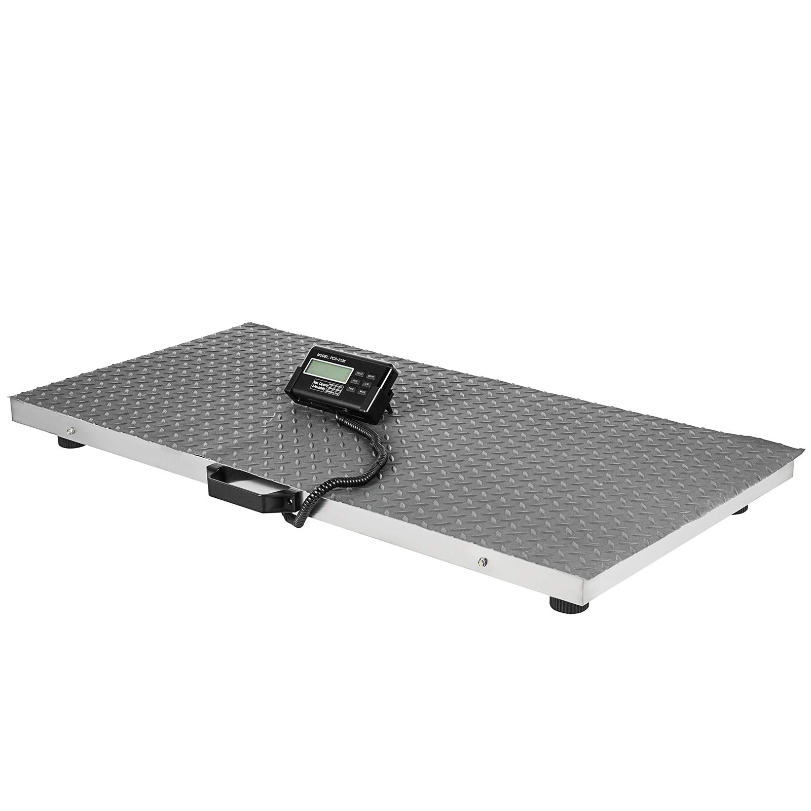 VEVOR 700Lbs x 0.2Lbs Livestock Scale Dog Scales Large Platform 40.6x20