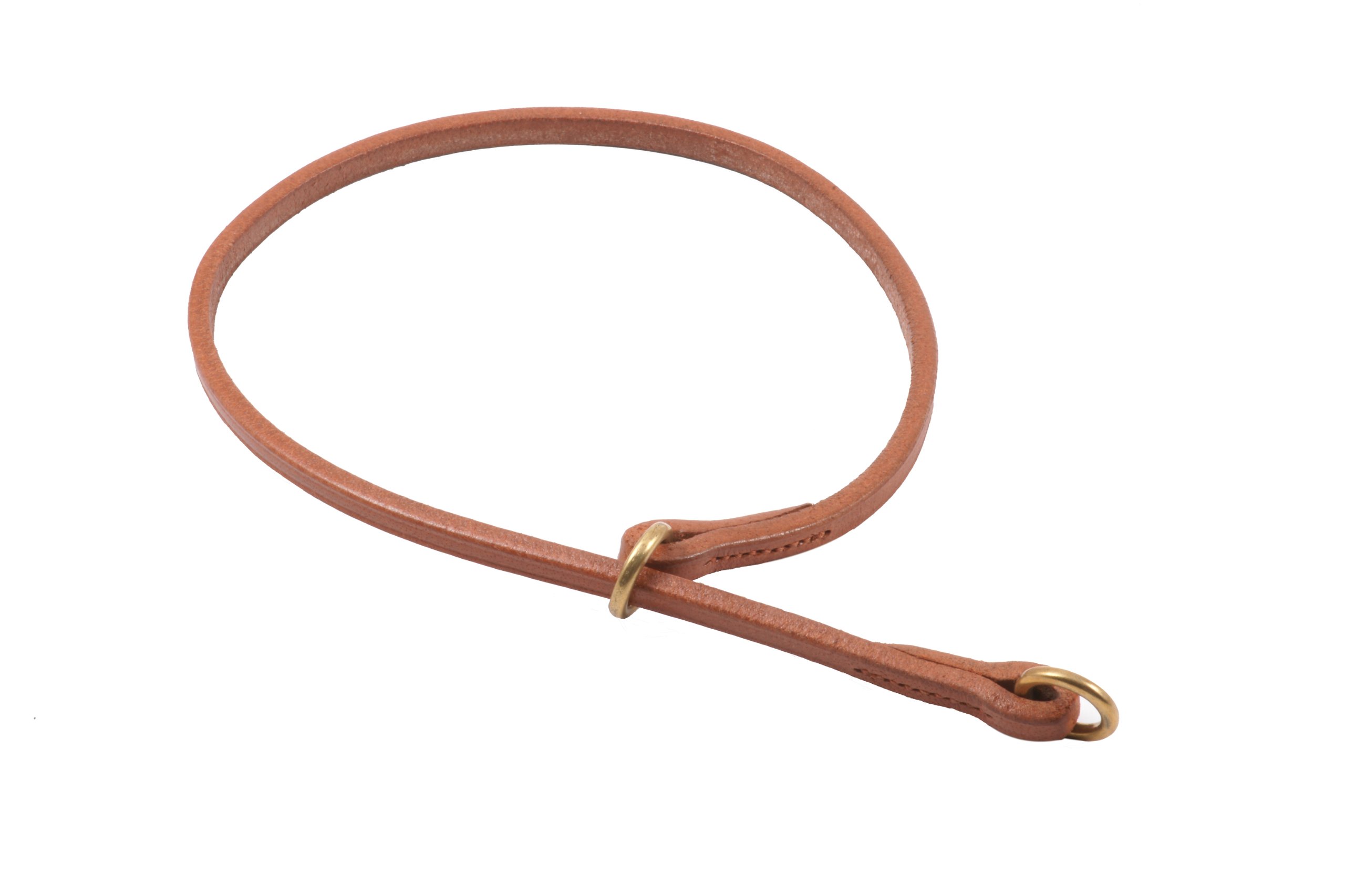 Collier semi-étrangleur Alvalley en cuir doux pour éduquer votre chien avec amour
