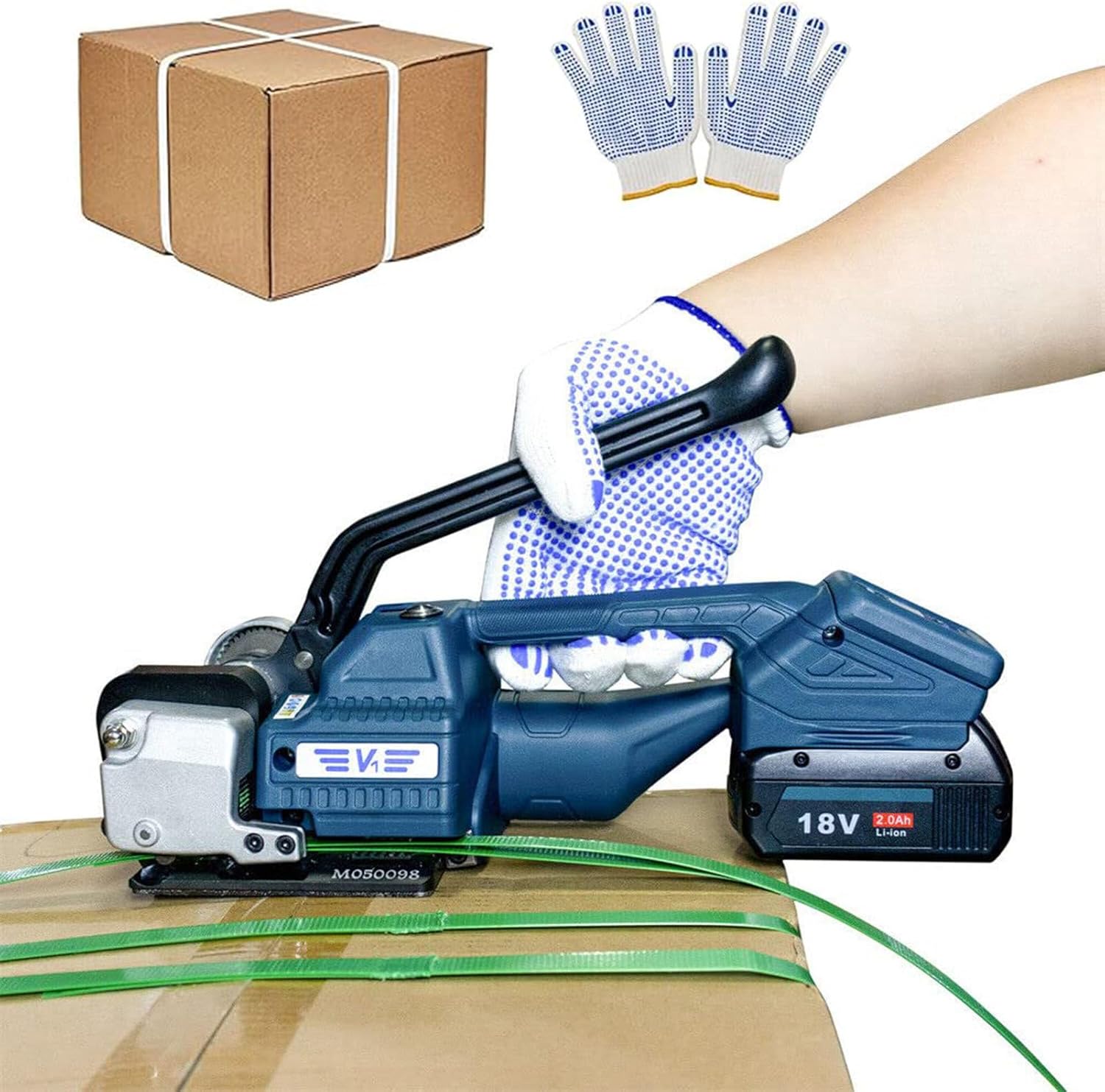 Amazon.com: Pneumatic Strapping Tool Packaging Strapping Machine No Sub ...