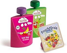 Erzi Fruit Erzis and Squeezy Pear and KiBa Wooden Shop for Children Role Play Set