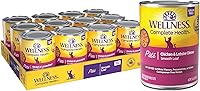 Vista 16 de Wellness Complete Health - Comida húmeda para gatos adultos con salsa, natural, rica en proteínas, sin granos, 3 onzas, paquete de 12