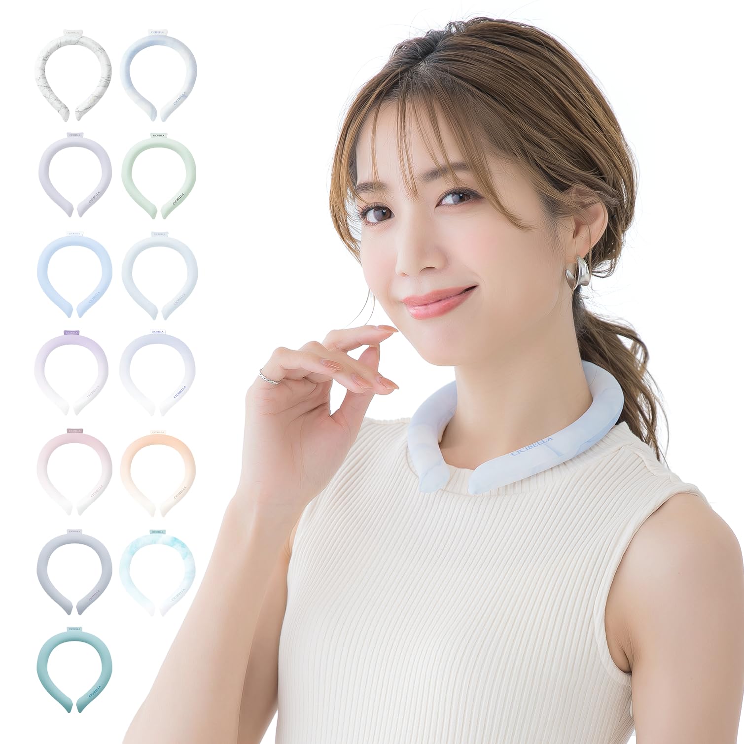Amazon | CICIBELLA ネッククーラー 2026進化版！PCM 80％増量！クール