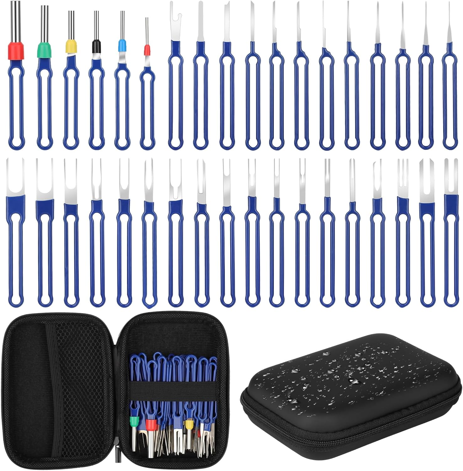 36 PCS Upgraded Pin Extractor Tool, Terminal Removal Tool Kit