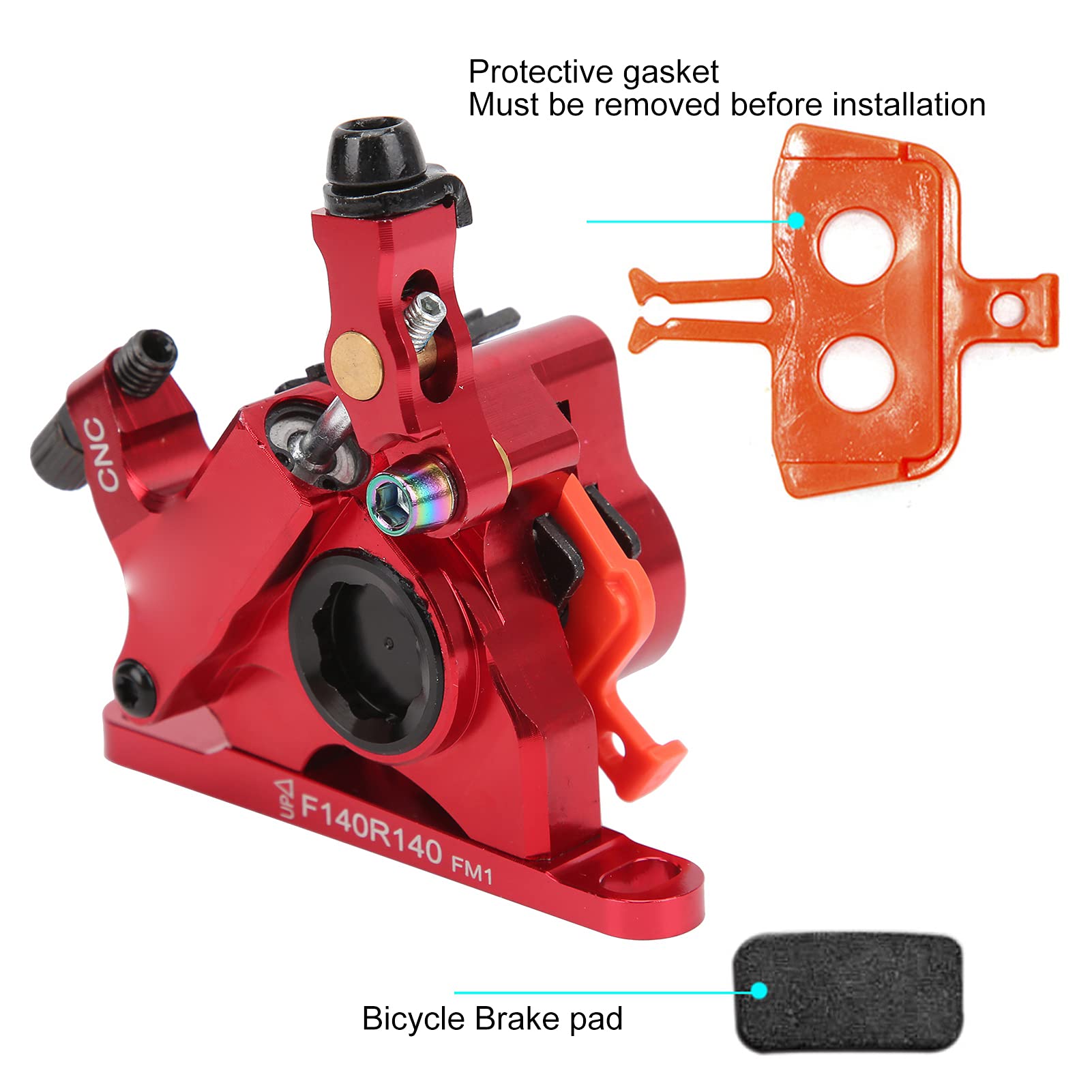 Mi. Xim – système de frein à disque hydraulique pour vélo, ligne de traction, frein à disque à huile avant et arrière (Frein à disque avant 140MM)
