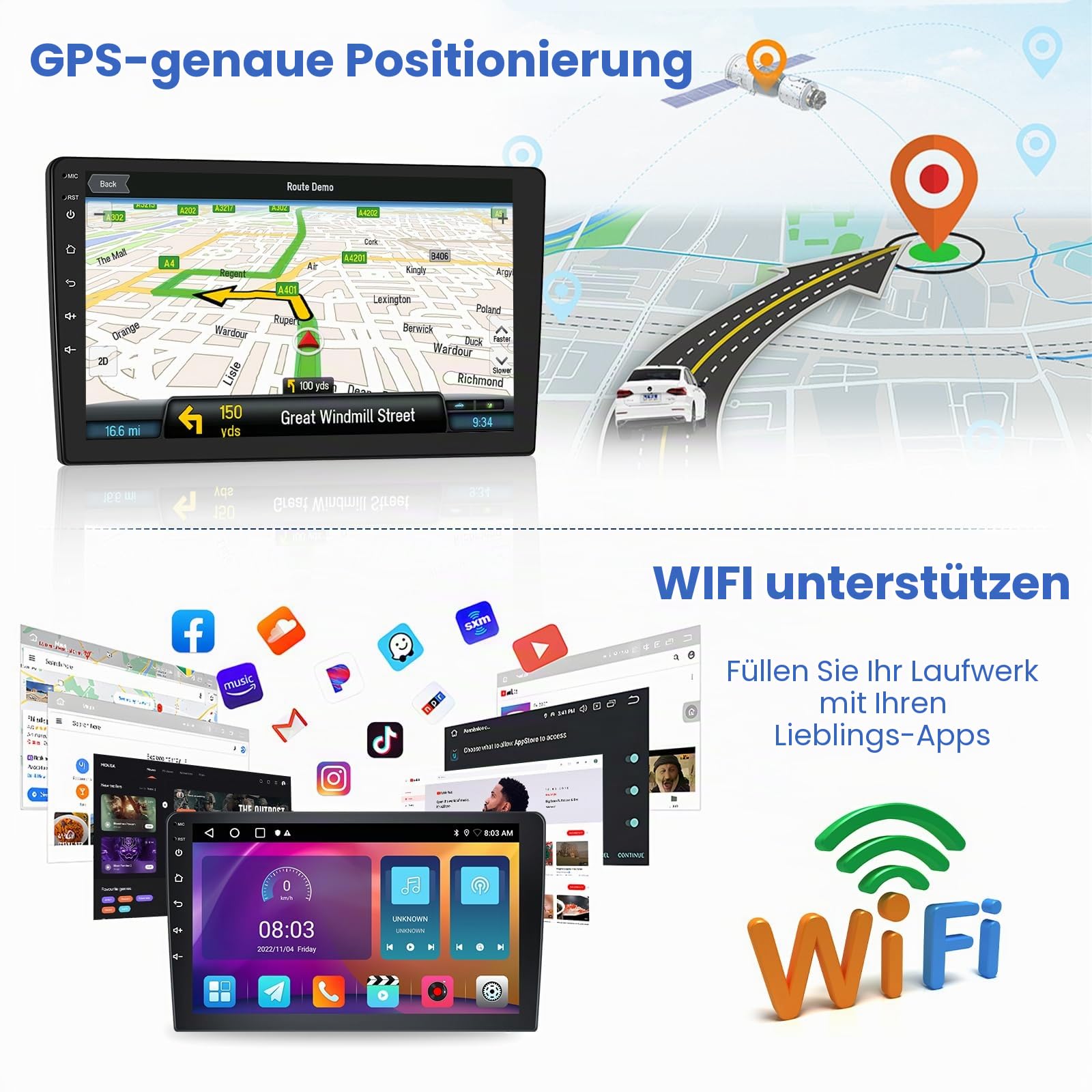 Inefala Android 15 Autoradio für Renault Logan 1 Sandero/Dacia Duster