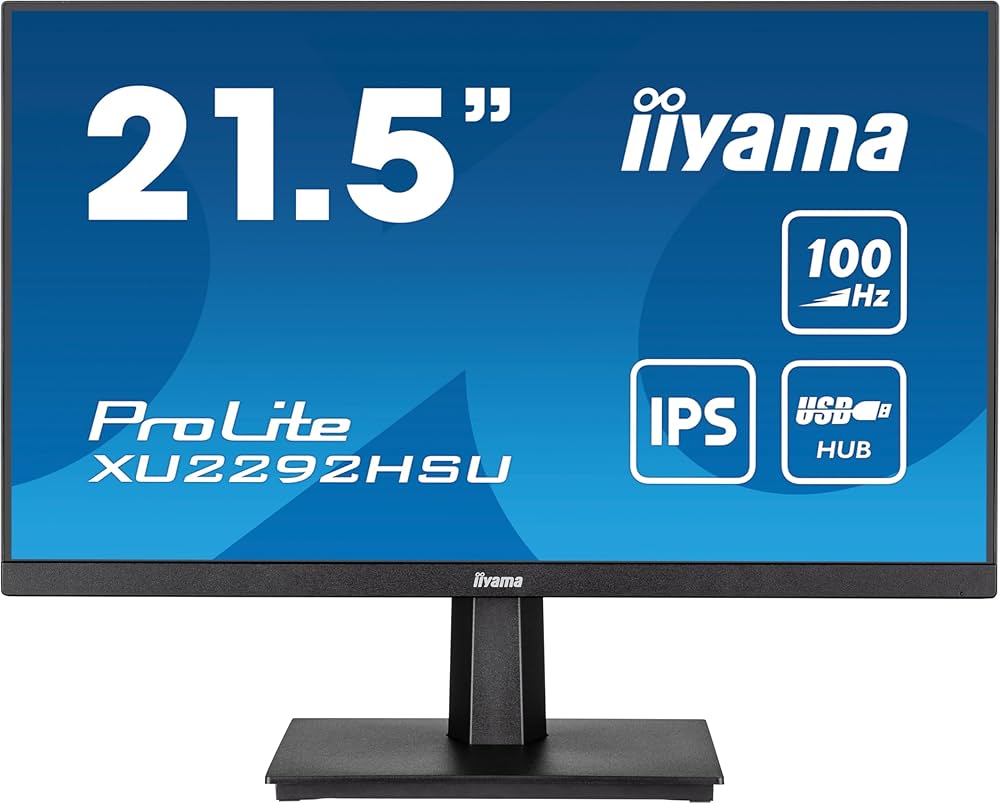 【未開封新品】iiyama ProLite XU2292HSU-B6 21.5型 iiyama、リフレッシュレート100Hzに対応した21.5型フルHD液晶
