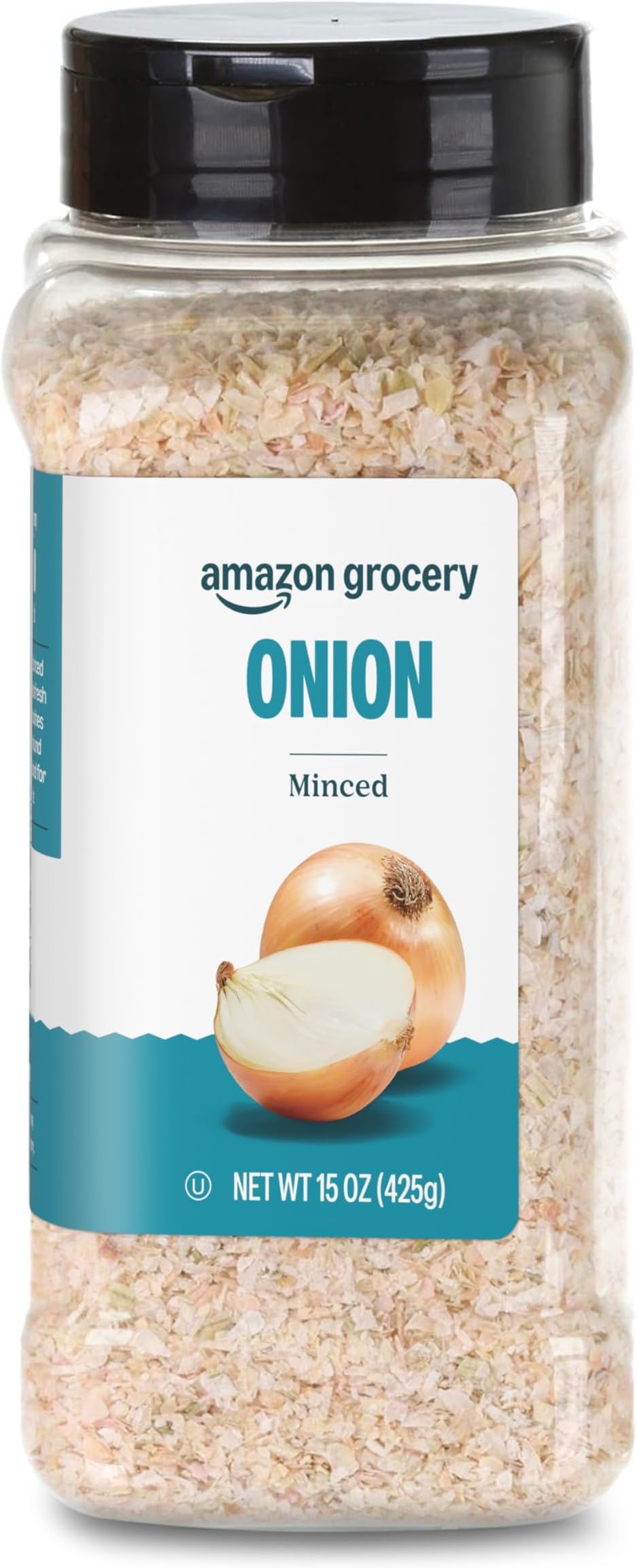 Amazon Grocery, Minced Onion, 15 Oz
