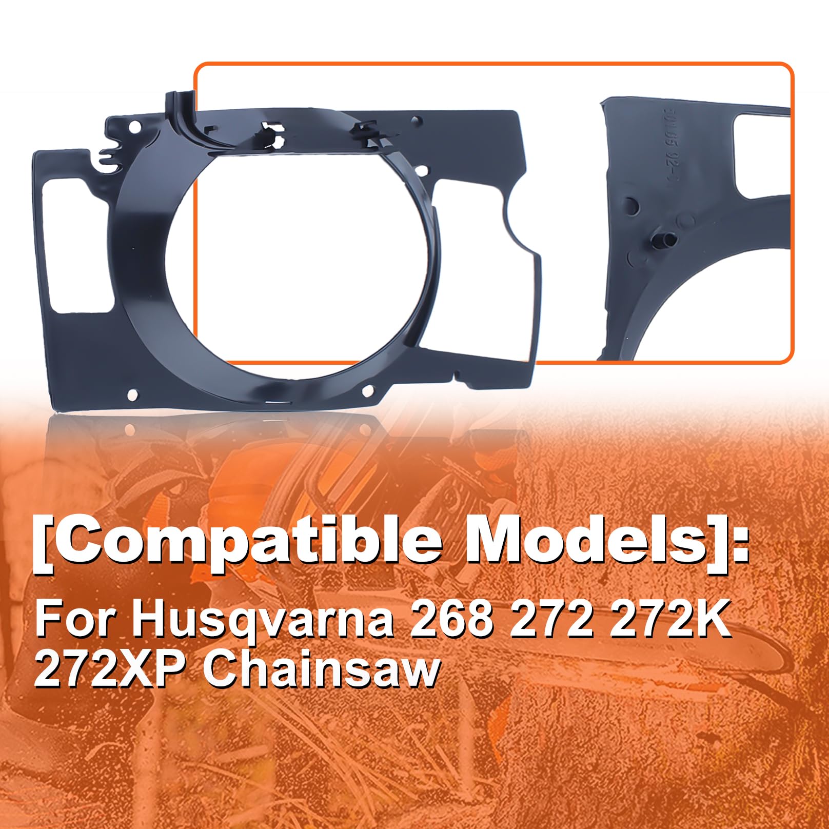 Haishine Schwungradleiterdeflektor Für Husqvarna 268, 272, 61 Kettensäge – Ersatz Für 501659201