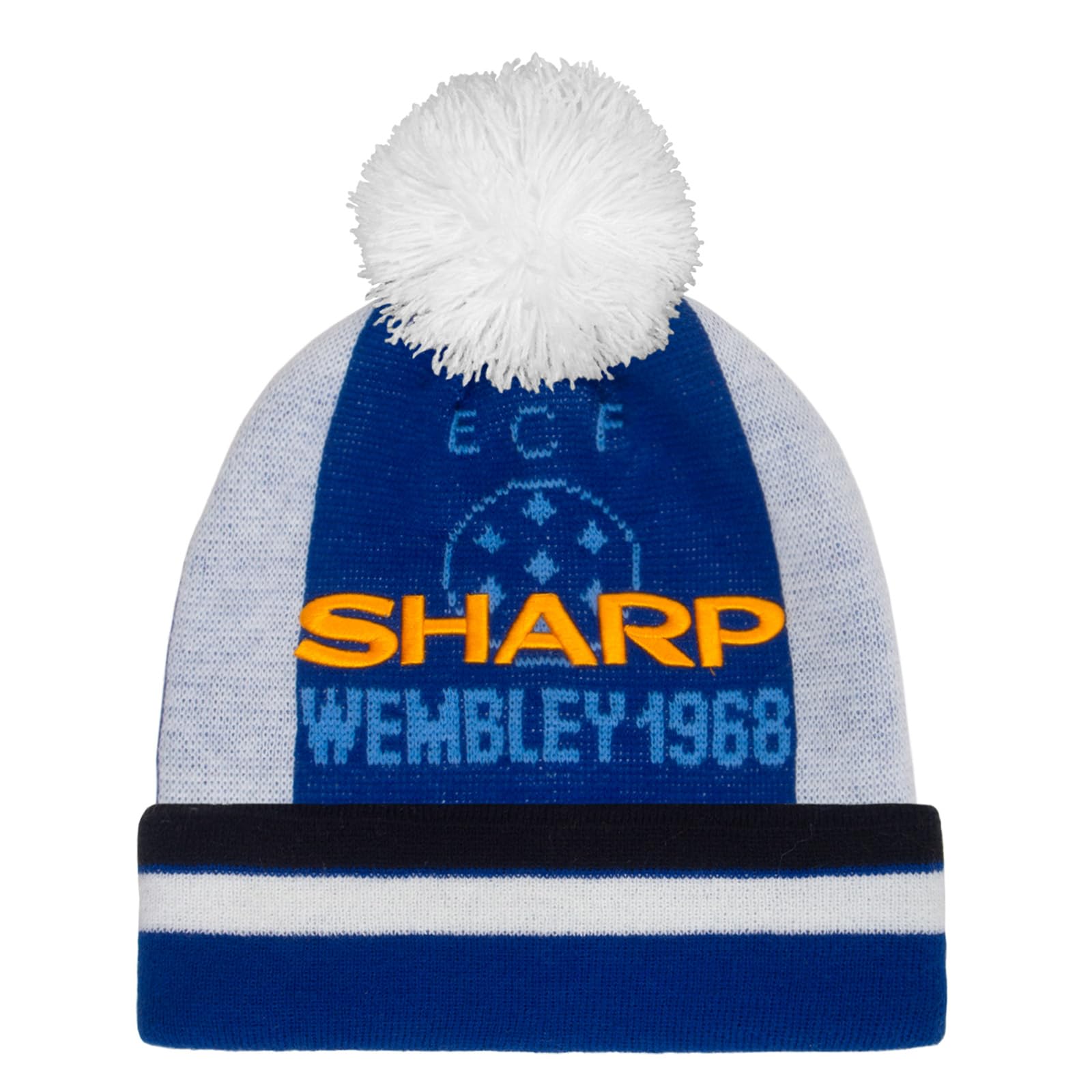 fan originals Bobble Hat - Blue - One Size