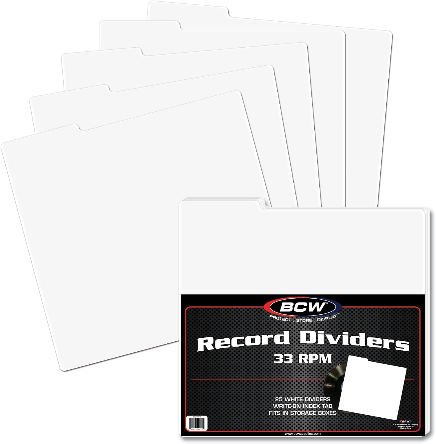 BCW Supplies 33 RPM Record Divider