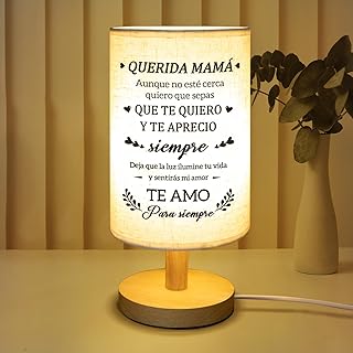Gifts for Mom in Spanish,Regalos para Mamá Table Lamp, Mama Valentines Day Gifts, Mother Gifts in Spanish from Daughter Son, Regalos De Navidad para Mujer, Los Reyes Magos