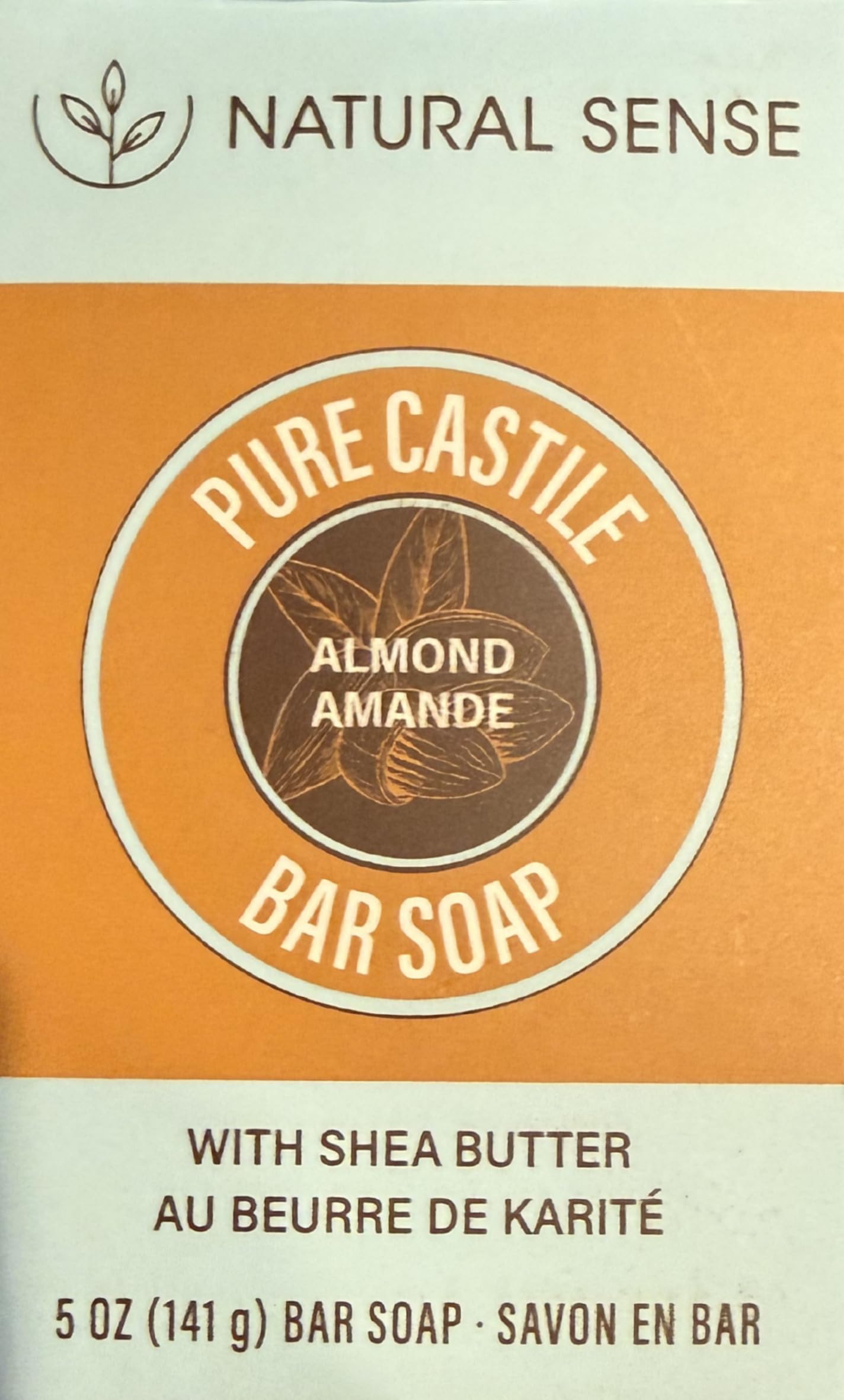 Amazon.com : Natural Sense Plant-Based Pure Castile Soap, ALMOND