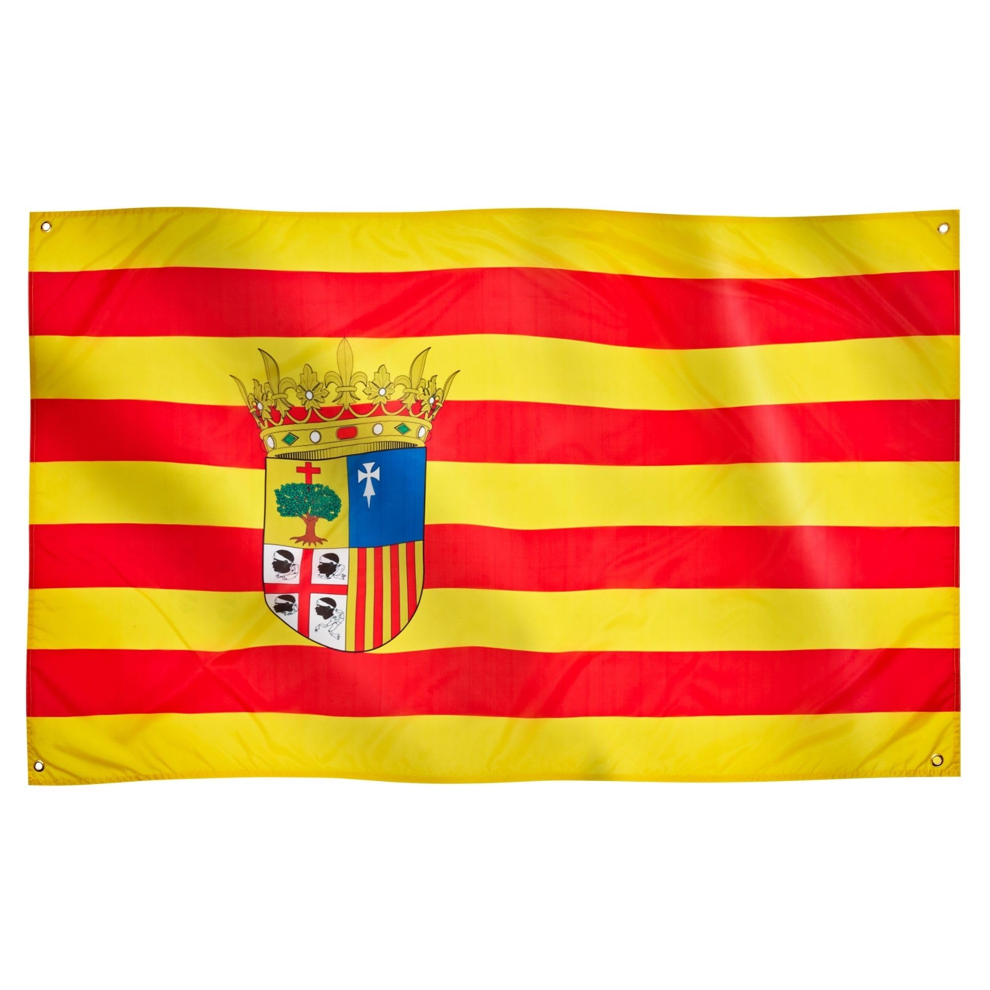 Runesol Bandera España 3x5, 91x152cm, Premium Banderas De Espana, 4 Ojales, Ojal De Latón En Cada Esquina, Banderas La Roja, Interior, Exterior, Día de San José — view 194