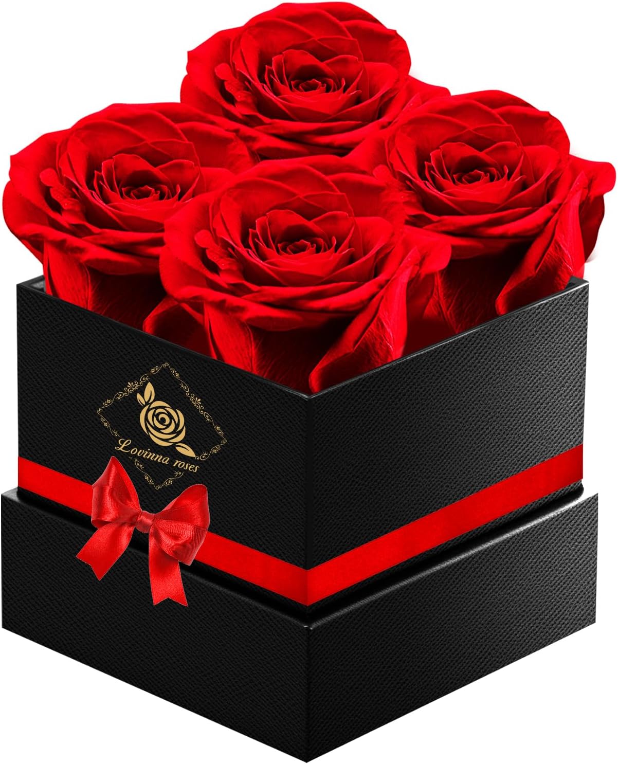 Gifts for Mom Birthday Gifts for Women Preserved Rose Forever Flower Eternal Fresh Flowers for Delivery Anniversary Mothers Day Real Red Roses for Grandma Her Wife from Daughter Valentine’s Day