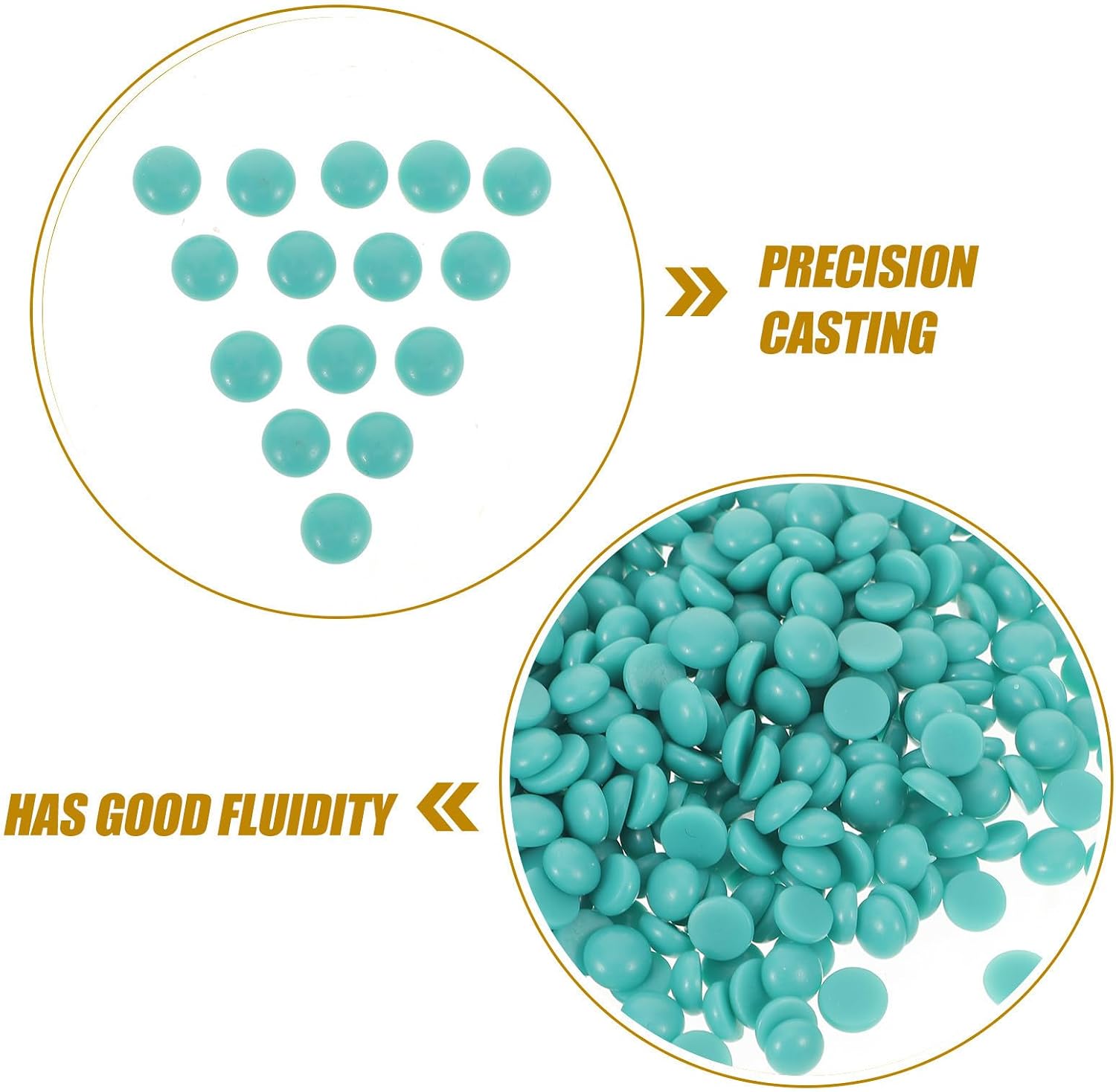 Green 1kg Precision for Beads Wax Crafting Casting Jewelry