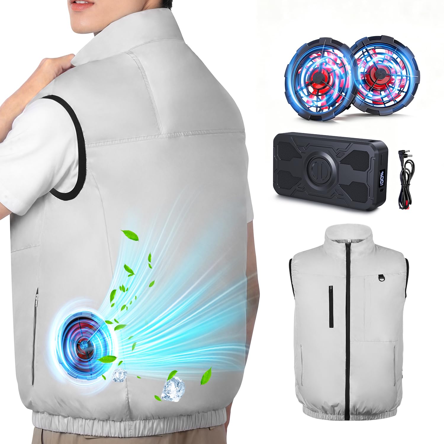2026究極 空調作業服 ベスト【46000mAh大容量&22V高出力】 Amazon.co.jp: 2026業界最強 空調作業服 ベスト【46000mAh大容量