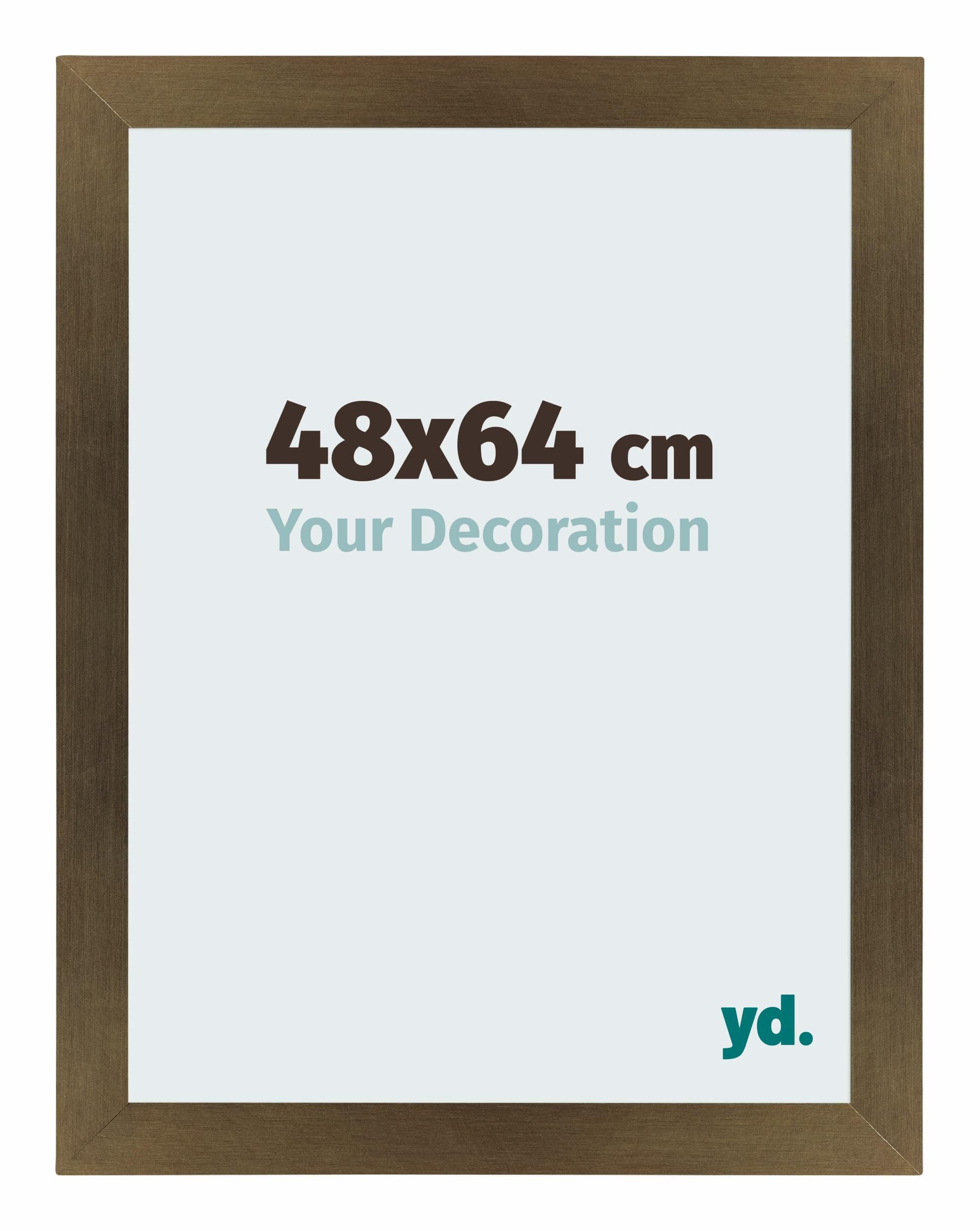 Your Decoration - Puzzle frame 48x64 - Bronze Design - Puzzle frame 500-1000 Pieces - MDF Photoframe - Mura