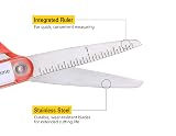 Stanley Minnow 5-Inch Pointed Tip Kids Scissors, Orange (SCI5PT-ORG) – view 4