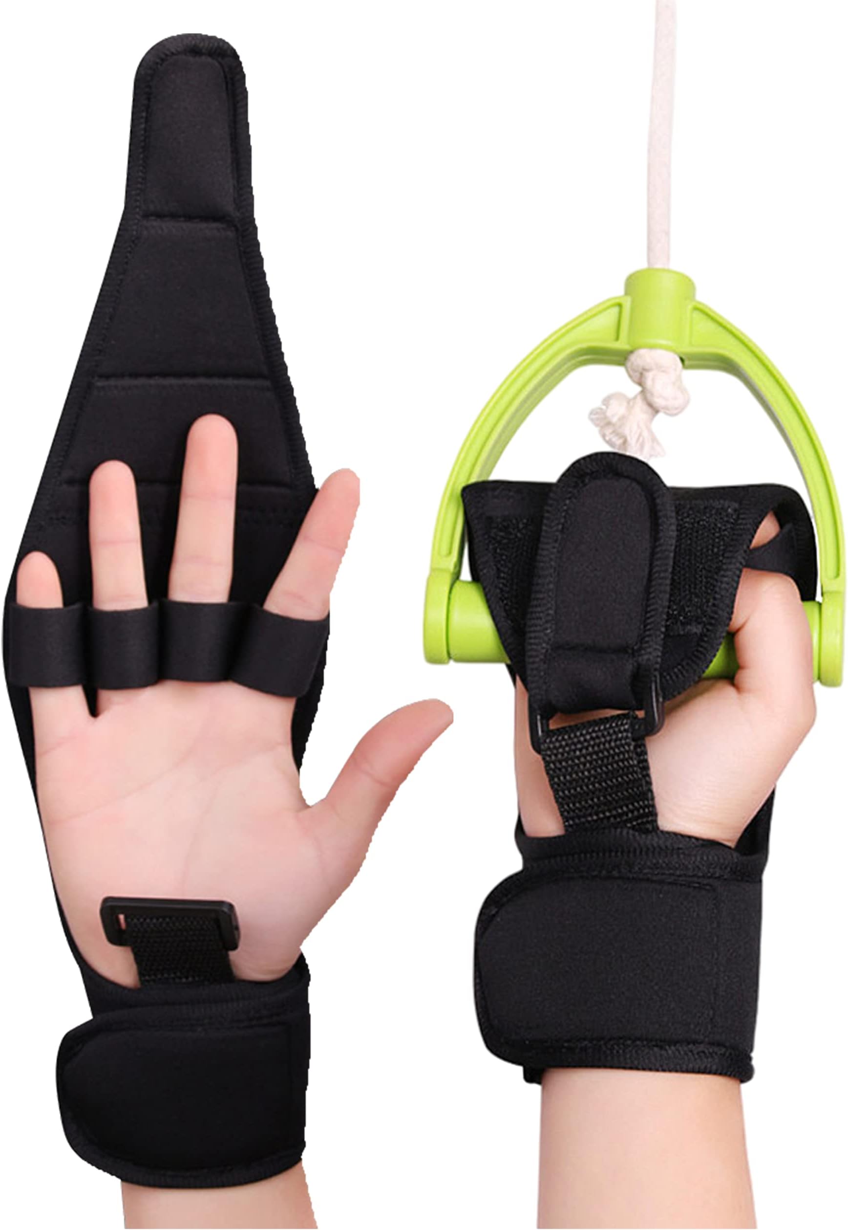 Finger Rehabilitation Gloves-Brace Elderly Fist Stroke Hemiplegia Hand Training for Stroke Hemiplegia Patient and Athlete