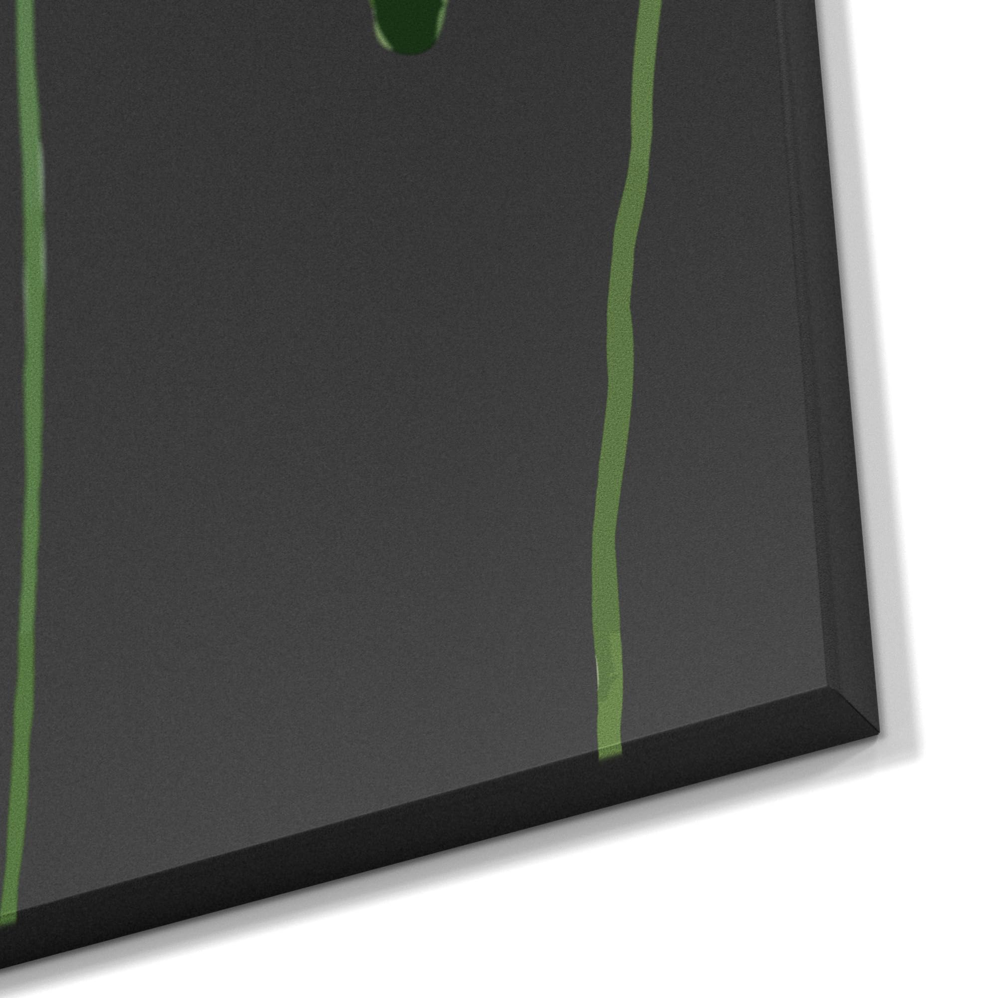 DEQORI Magnetische Kreidetafel mit UV-Druck | Motiv Blumen des Sommers | Design rechteckig 60x90 cm | Kreide Metalltafel beschreibbar – Wanddeko für Küche, Flur, Kinderzimmer & Büro