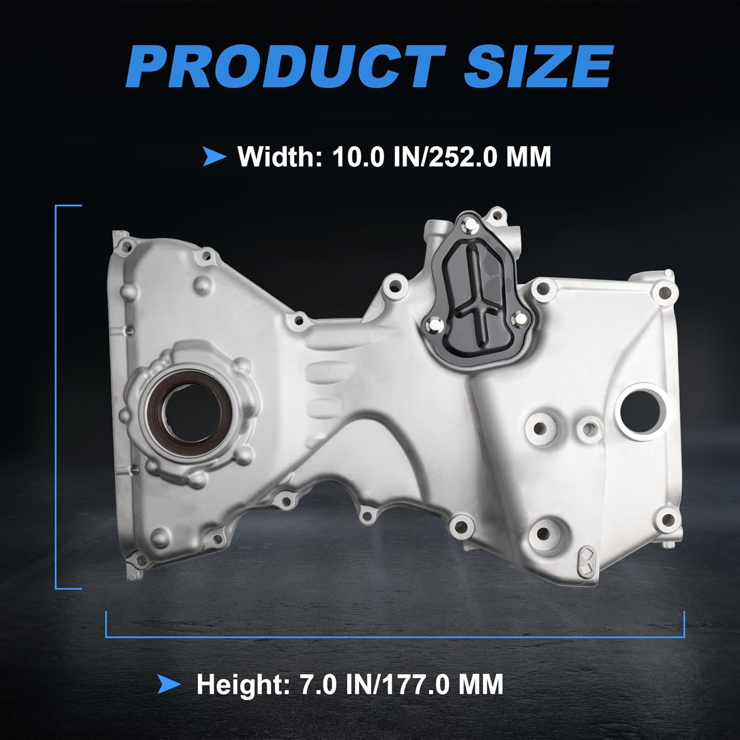 03038 Oil Pump w/Timing Cover for Honda 'R18A1/R18Z1' [1.8L L4 SOHC] Engine, 2006-2015 Civic 1.8L, 2016-2022 HR-V 1.8L, #M532