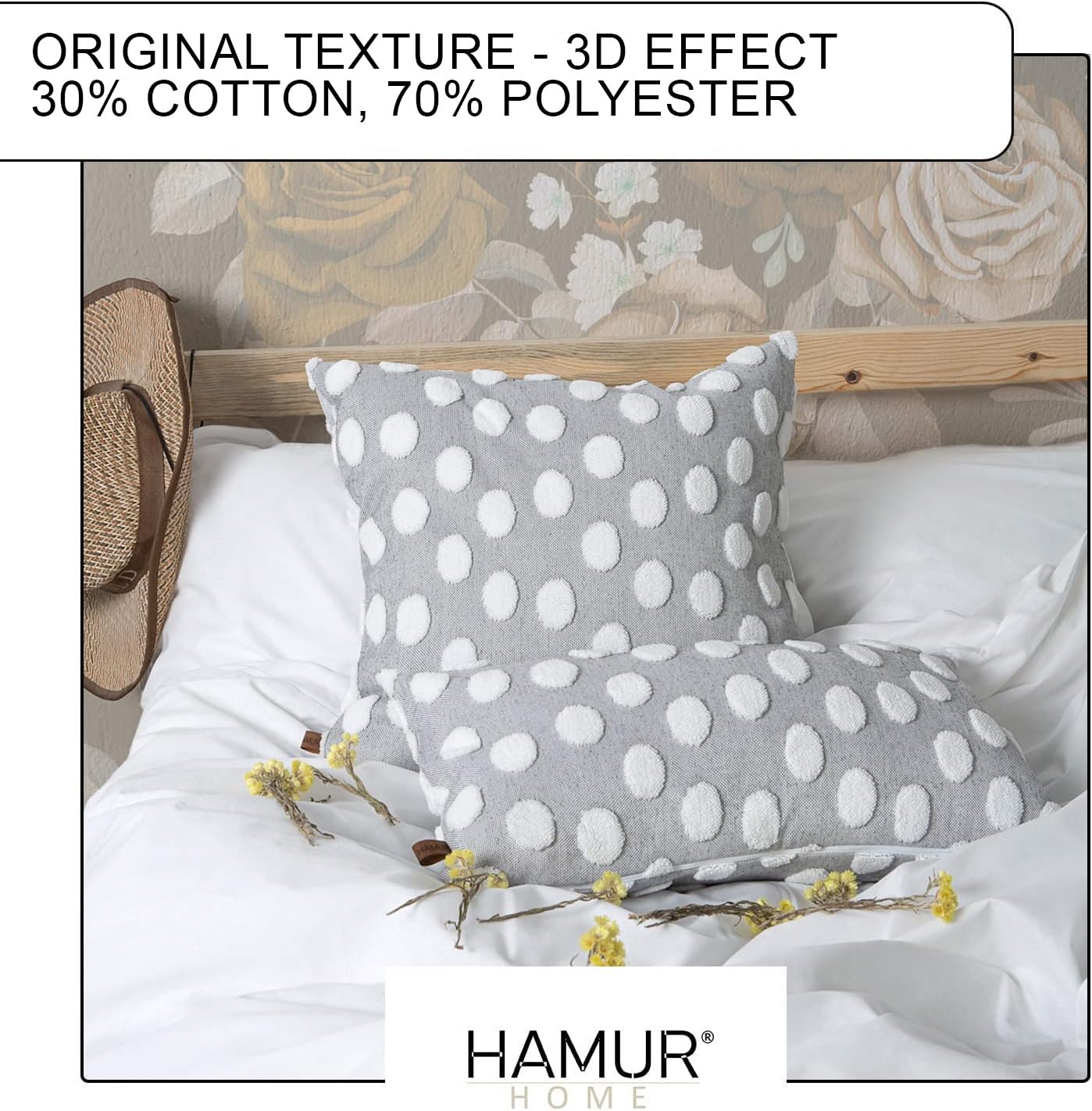Boho kussenhoezen 45 x 45 cm kussens, set van 4 tuinkussens, 45,7 x 45,7 cm, zachte korte pluche bankkussens, dubbelzijdige kussensloop, decoratieve kussens voor woonkamer, woondecoratie, kleurrijkD76