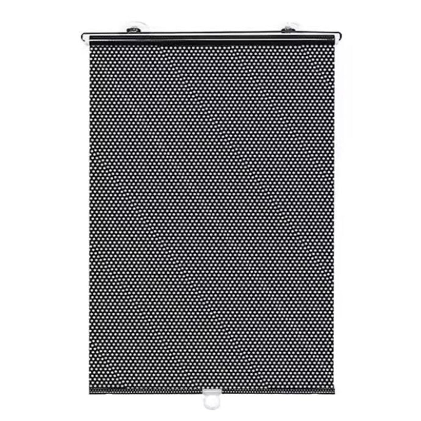 Verdunkelungsrollo mit Saugnapf,Thermo Dachfenster Rollo | Einziehbarer Balkon-sonnenschutzrollo,Sichtschutz Hitzeschutz-Rollos Für Balkon,Büro,Auto(68x125cm)