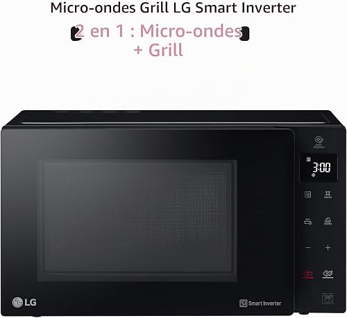 LG - Microwave with Grill LG MH6535GIB 25 L 1000W Black - S0420073 - 3