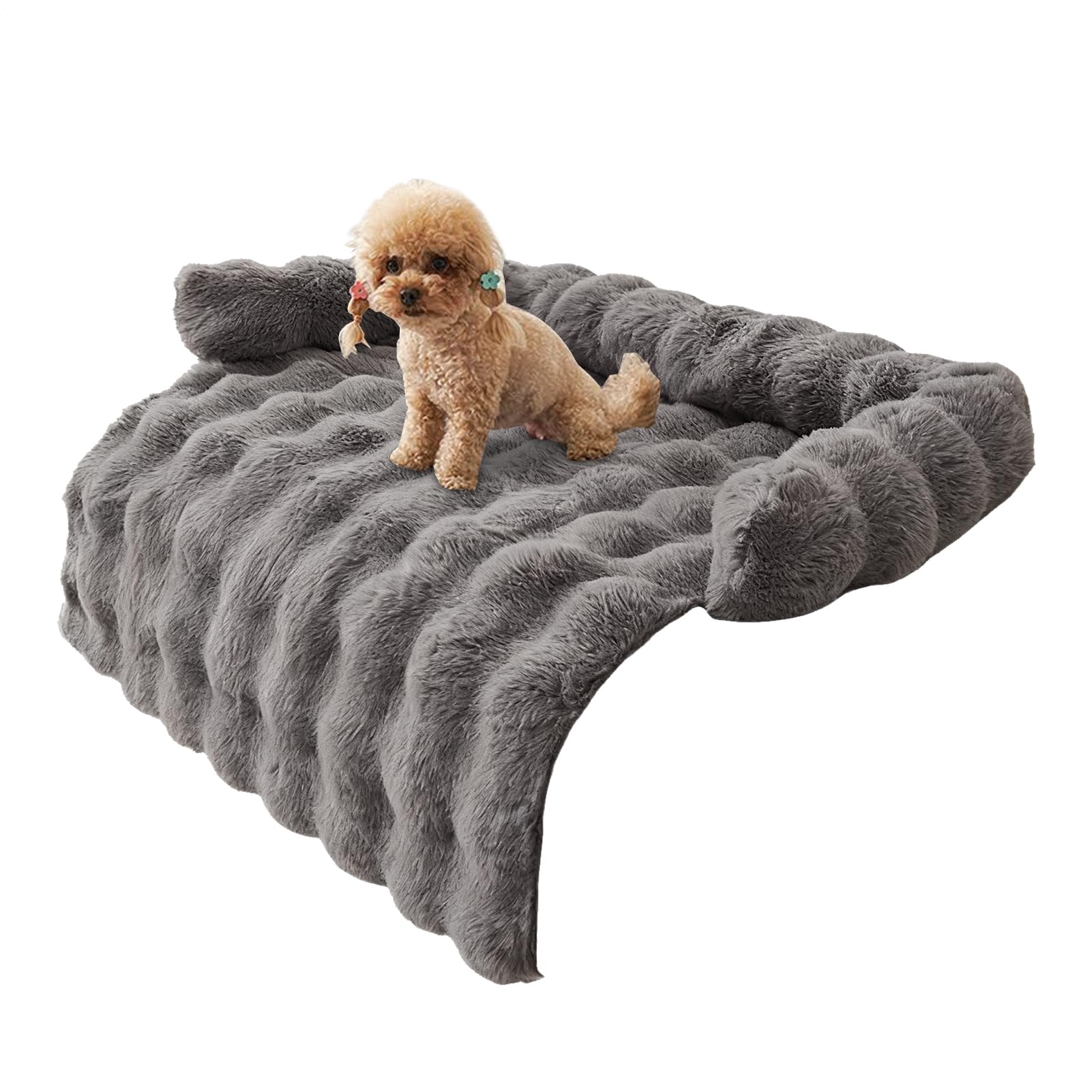 Tapis de canapé en peluche lit protecteur et confortable pour chambre