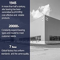 Vista 7 de XiKe Paquete de 8 rodamientos de transferencia de bolas de rodillo de 1 pulgada, unidad de transferencia de bolas de acero cromado duro con rodillos