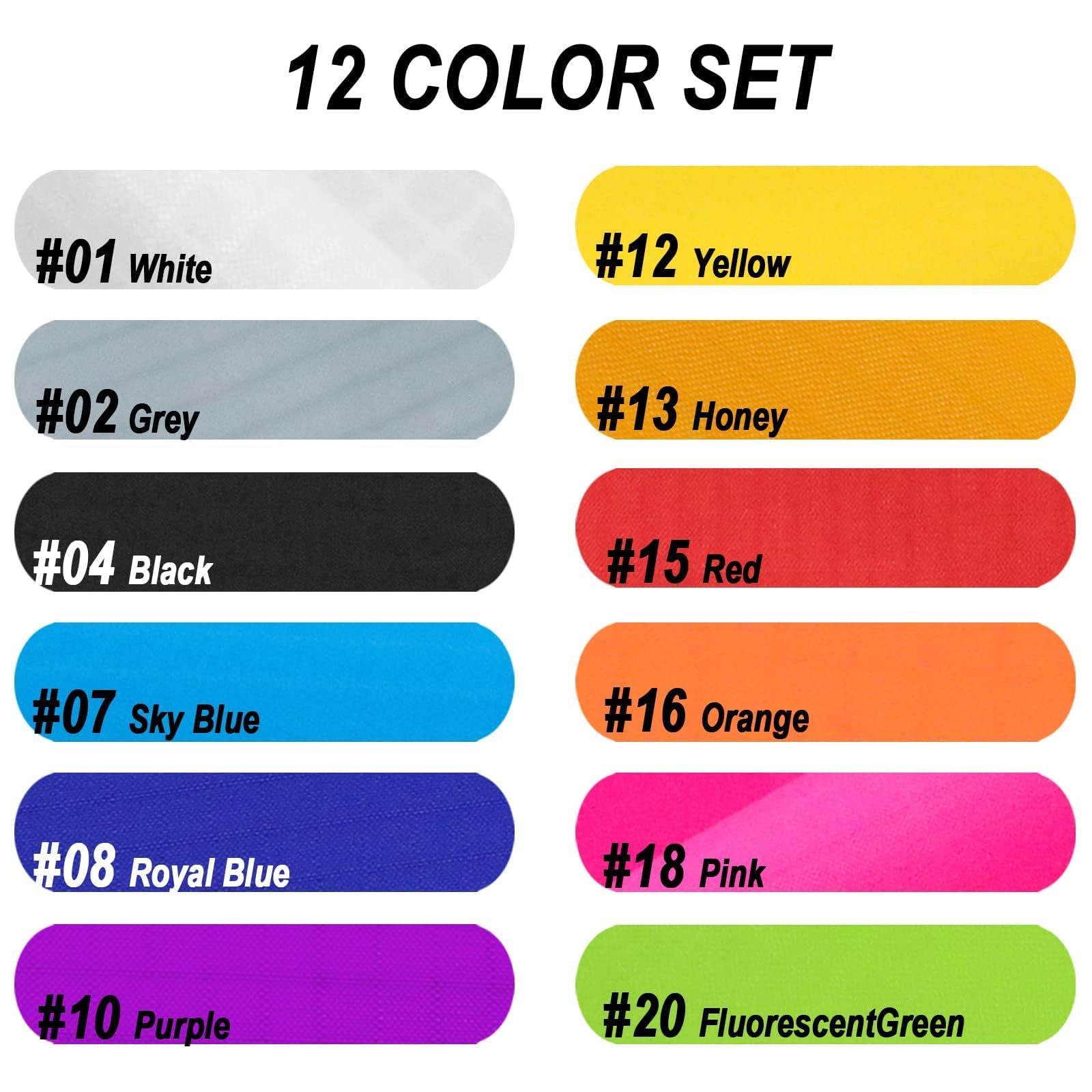 9KM DWLIFE Nylon-Ripstop-Stoff, 12 Farben: 152,4 x 99,9 cm, 40D wasserdicht, leicht, winddicht, Bulk-Stoff für Drachen, Zelt, Flagge, Tasche, Planenabdeckung, Outdoor-DIY-Projekt