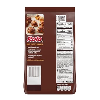 ROLO Rich Chocolate Caramels Candy Party Pack, 35.6 oz