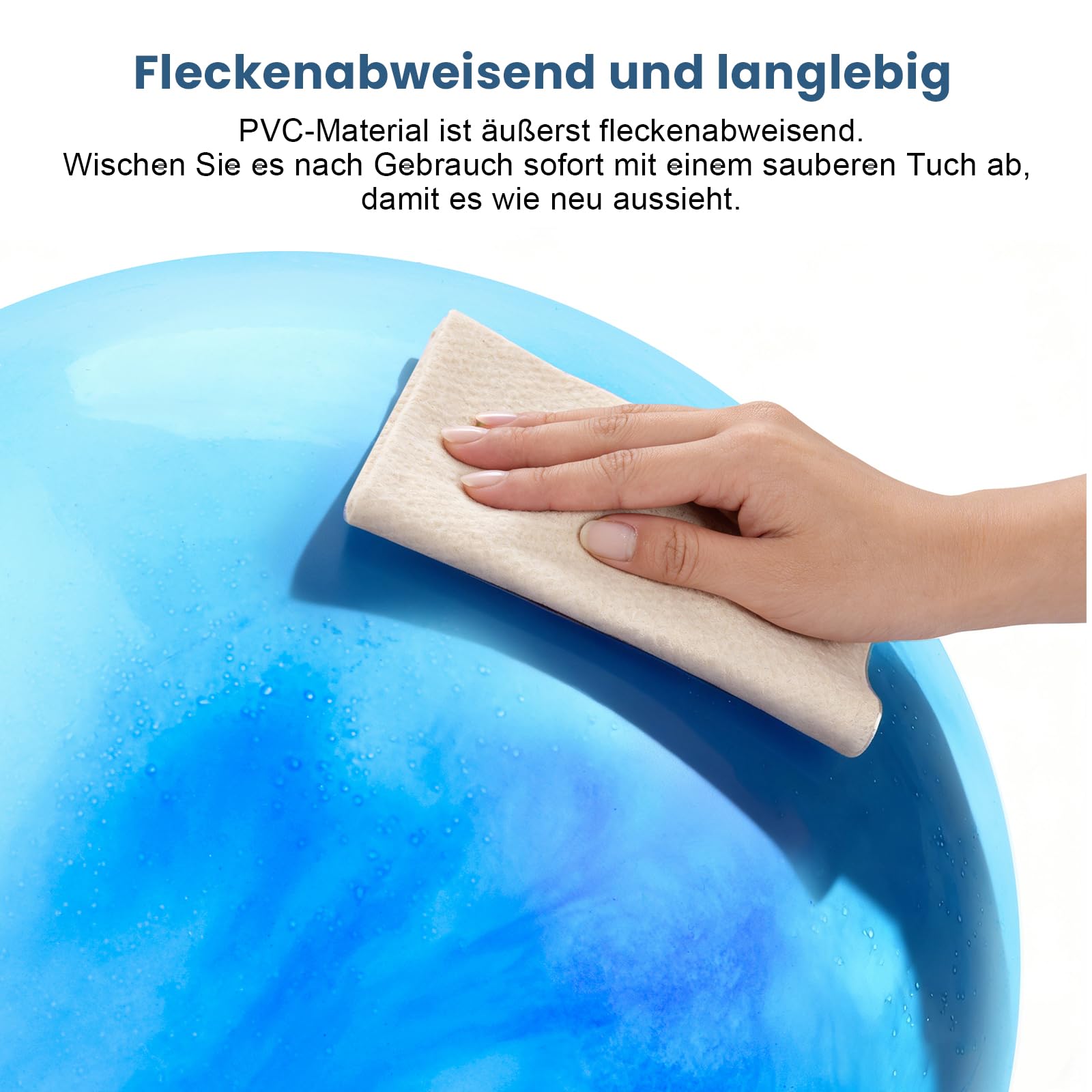 Ballon Grossesse 65cm et Pilates 25cm, Swiss Ball, Gym, Pilates, Anti-Slip Ballon Gonfleur Inclus, Fitness Materiel, Gymnastique, Yoga Accessoires