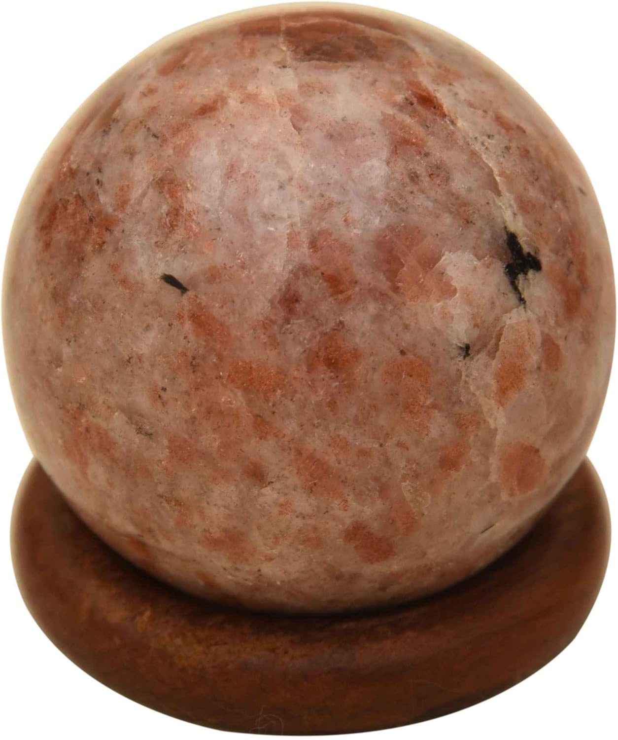 Reiki Healing Sunstone Design #2 Sphere Ball Stone 50-60 mm Approx