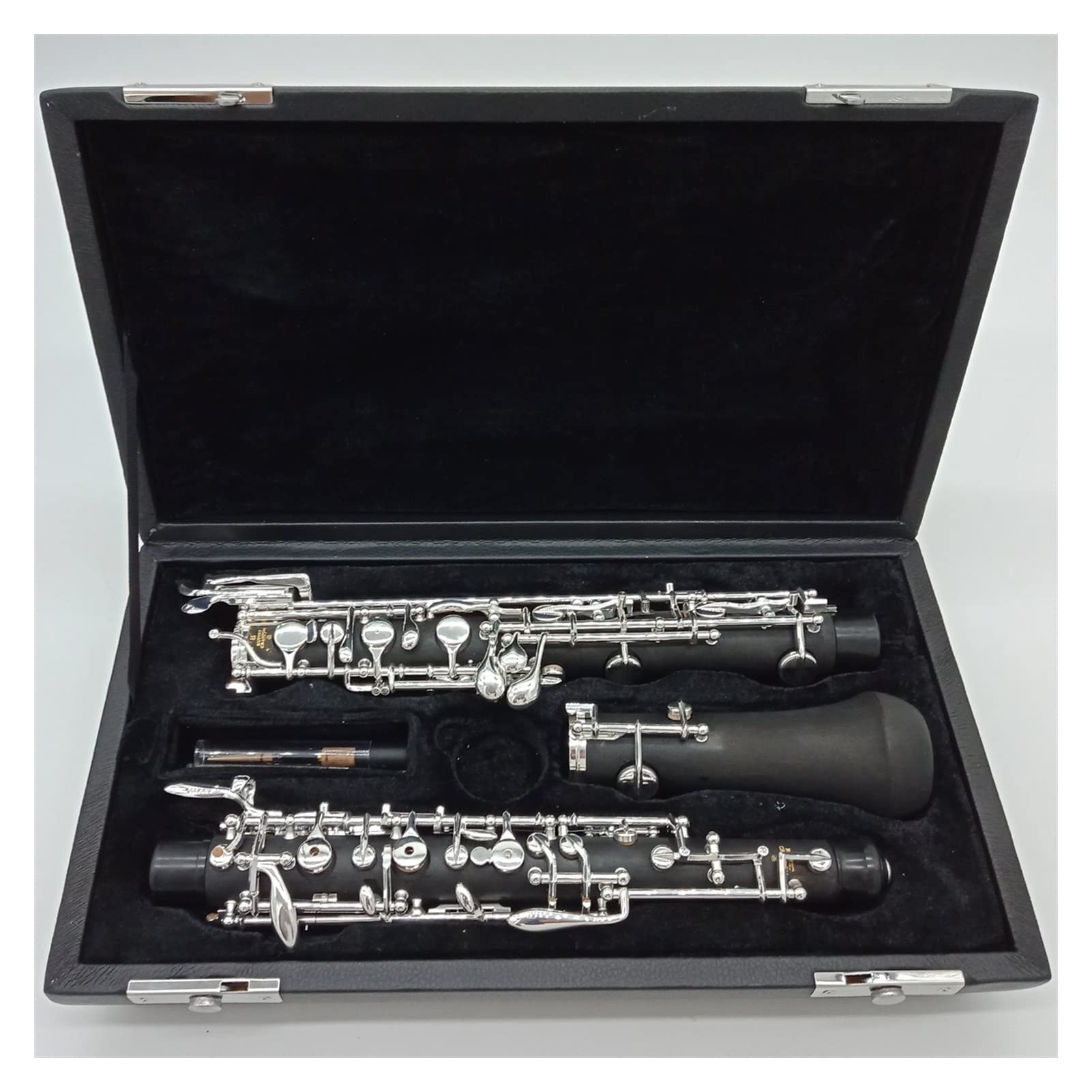 Parti oboe Student Bakelite Oboe C Key Strumenti Musicali Con Accessori Per Anelli Di Custodia