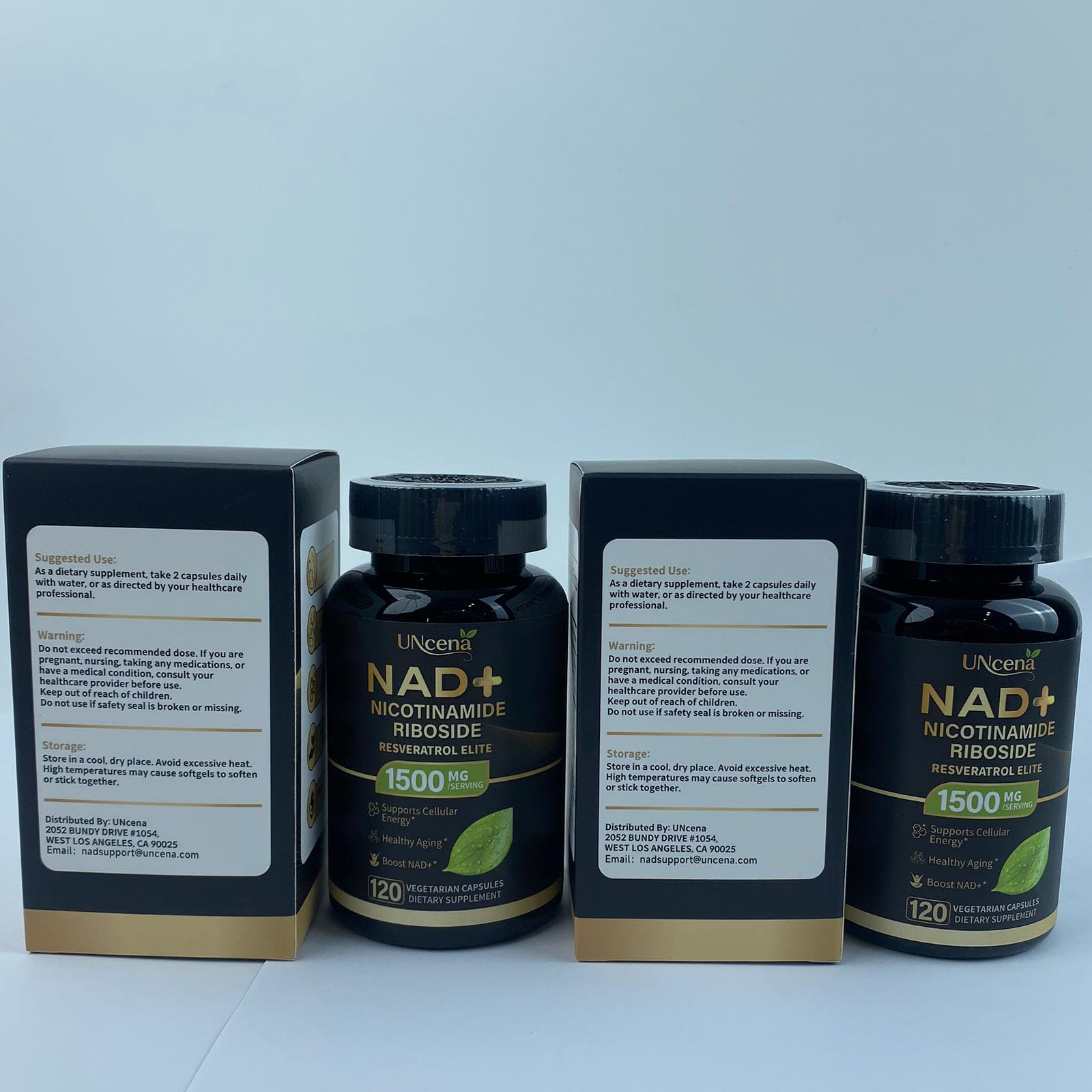NAD Supplement 1500mg - Liposomal NAD+ Resveratrol - 240 Capsules — Amazon image 9