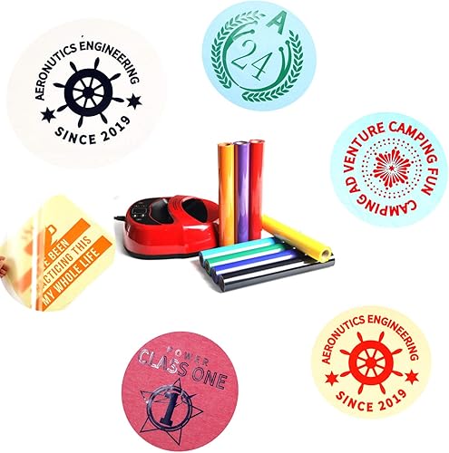 Miniatura 3 de FUNKAKA Vinilo de transferencia de calor amarillo adhesivo de poliuretano HTV de 12 x 12 pies, fácil de cortar y desmalezar, diseño de bricolaje