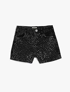 KOTON girls Mini Jean Shorts Denim Shorts (pack of 1)