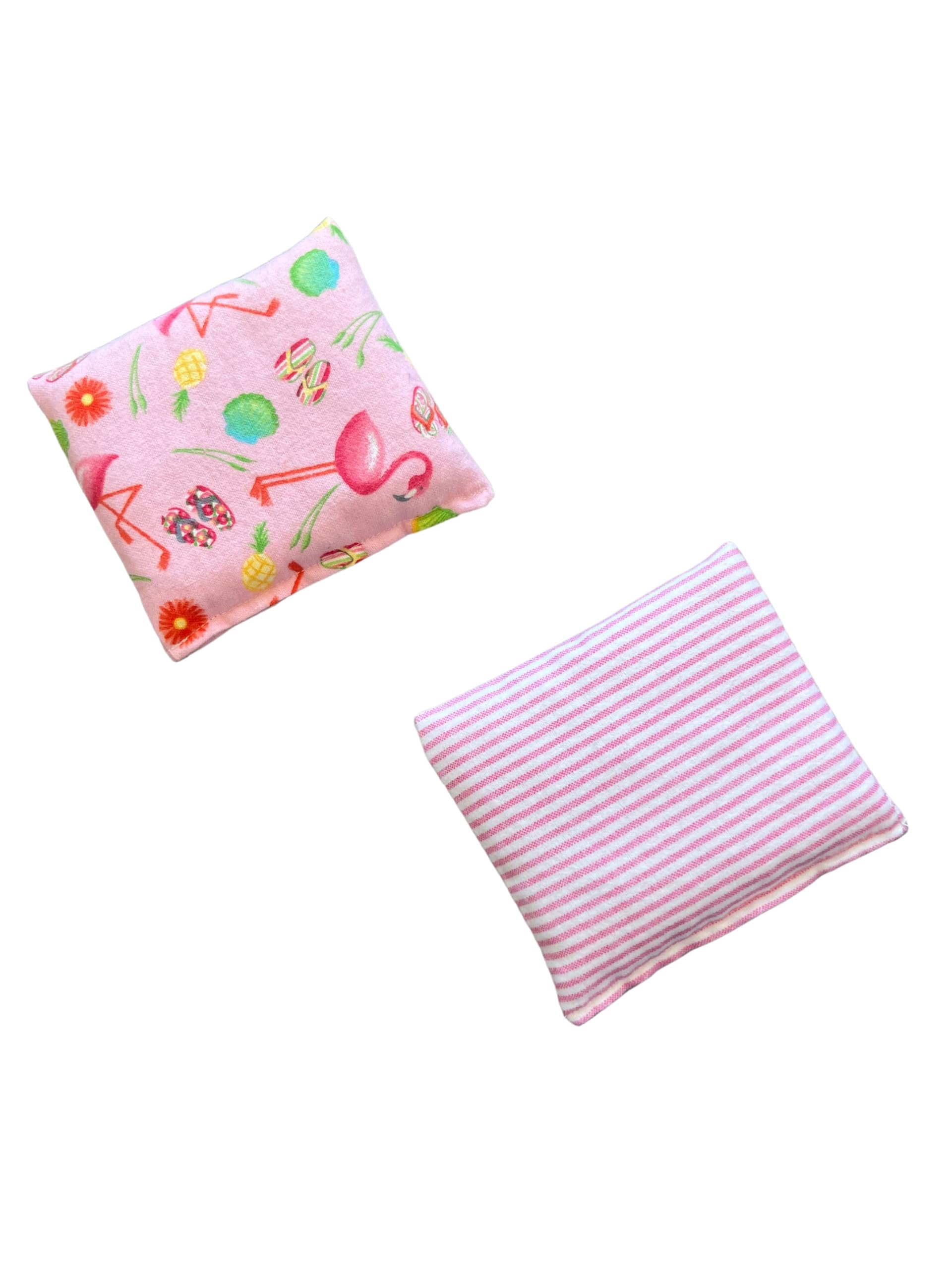 Hot/Cold Therapy Pak, Ultra Mini, Microwaveable Rice Bag (Pink Combo 1)