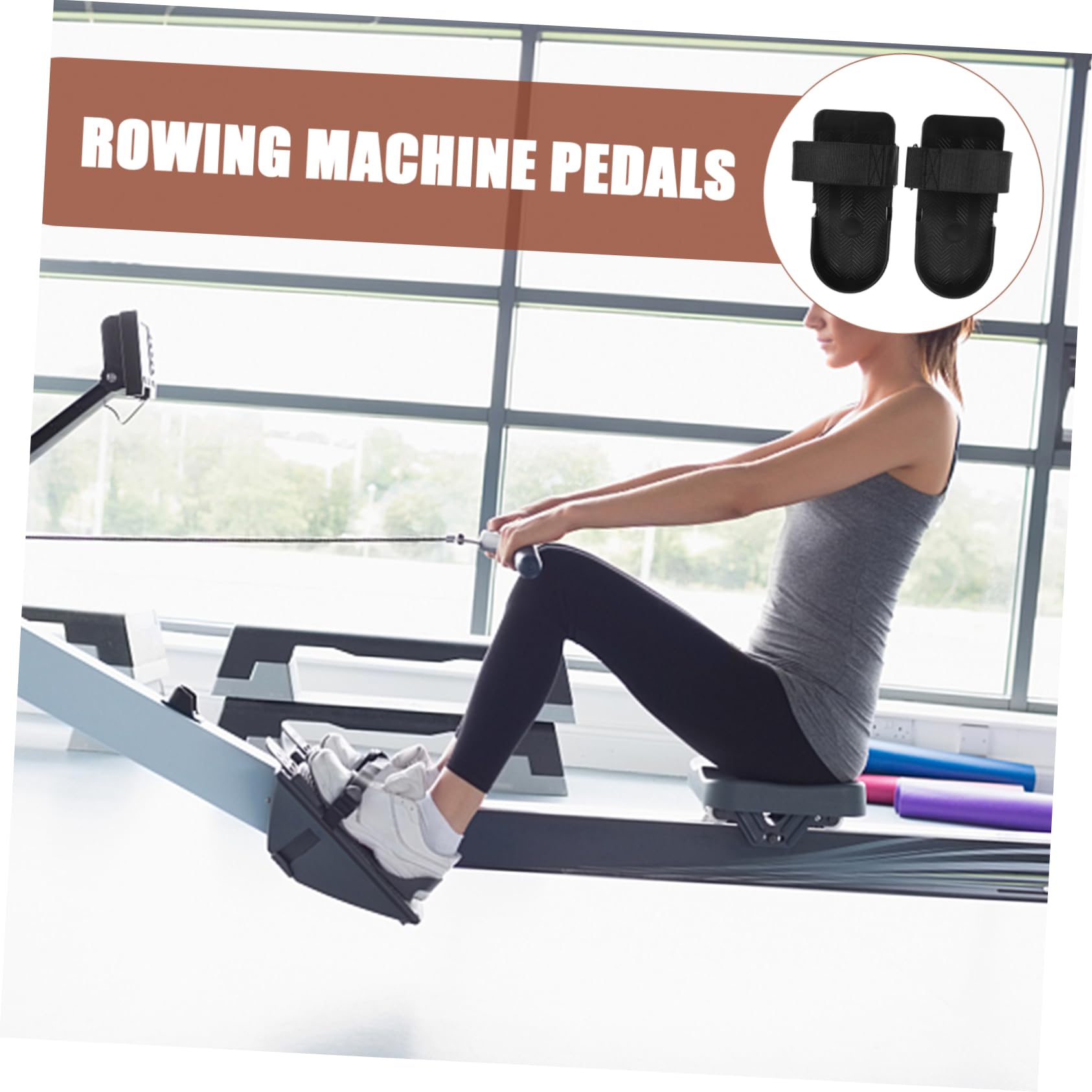 BESTonZON per Vogatore Fitness Parti Ricambio per Attrezzatura Allenamento Indoor Adatti per Esercizi Completi e Allenamento Muscolare Comfort e Stabilità