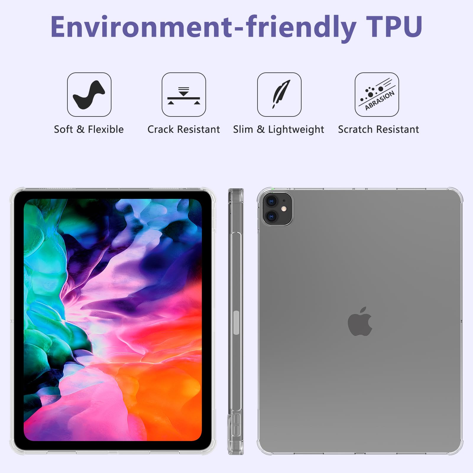 最終値下げ! iPad Pro 12.9インチ カバー 第6世代第5世代透明 Amazon.co.jp: iPad Pro 12.9インチ 第6世代/第5世代/第4世代/第
