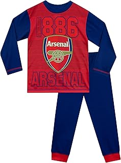 Arsenal FC Pyjamas For Boys | Football Pyjamas | Official Boys Arsenal Pyjamas