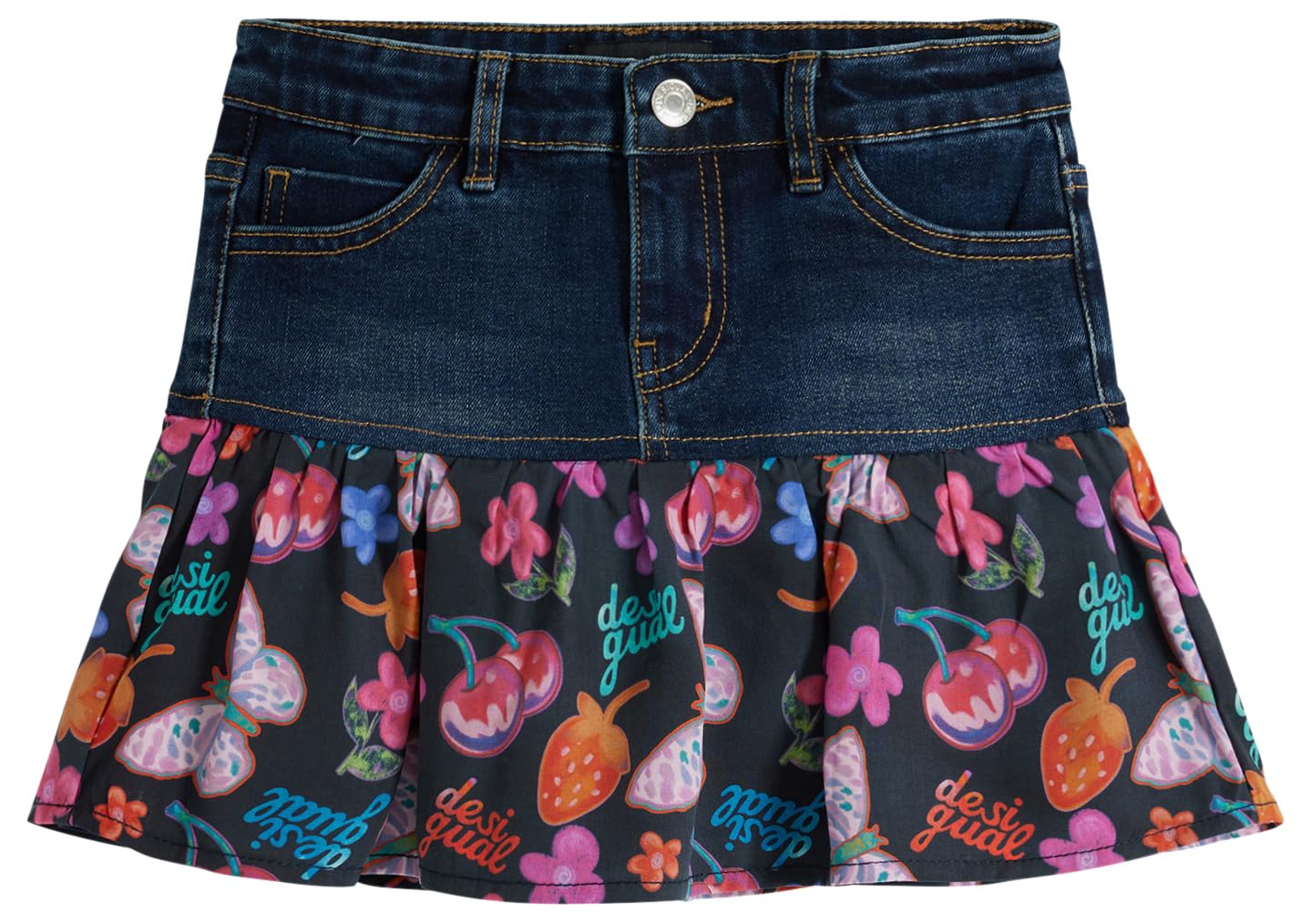 Desigual Fal_Stick Skirt Niñas