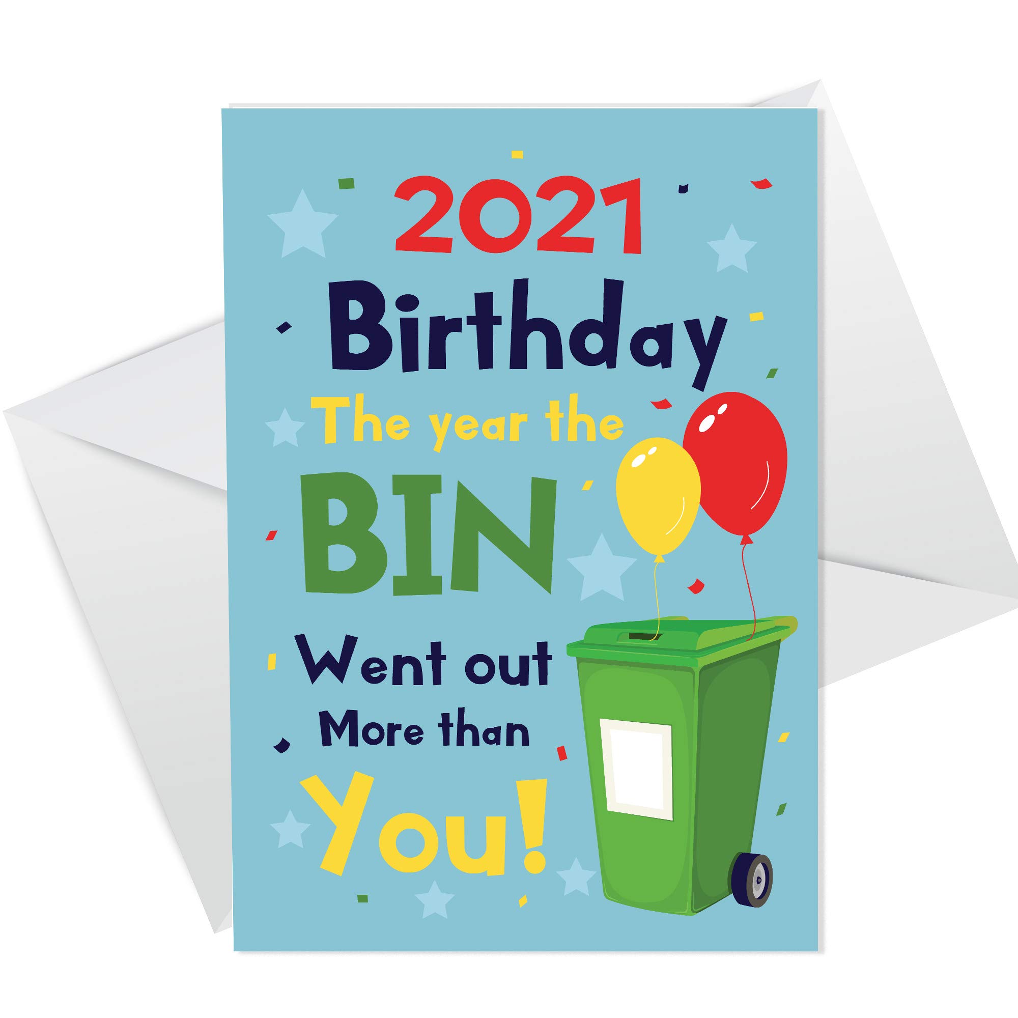 Funny Birthday Card For Men & Women Lockdown Design Novelty 16th 18th 21st