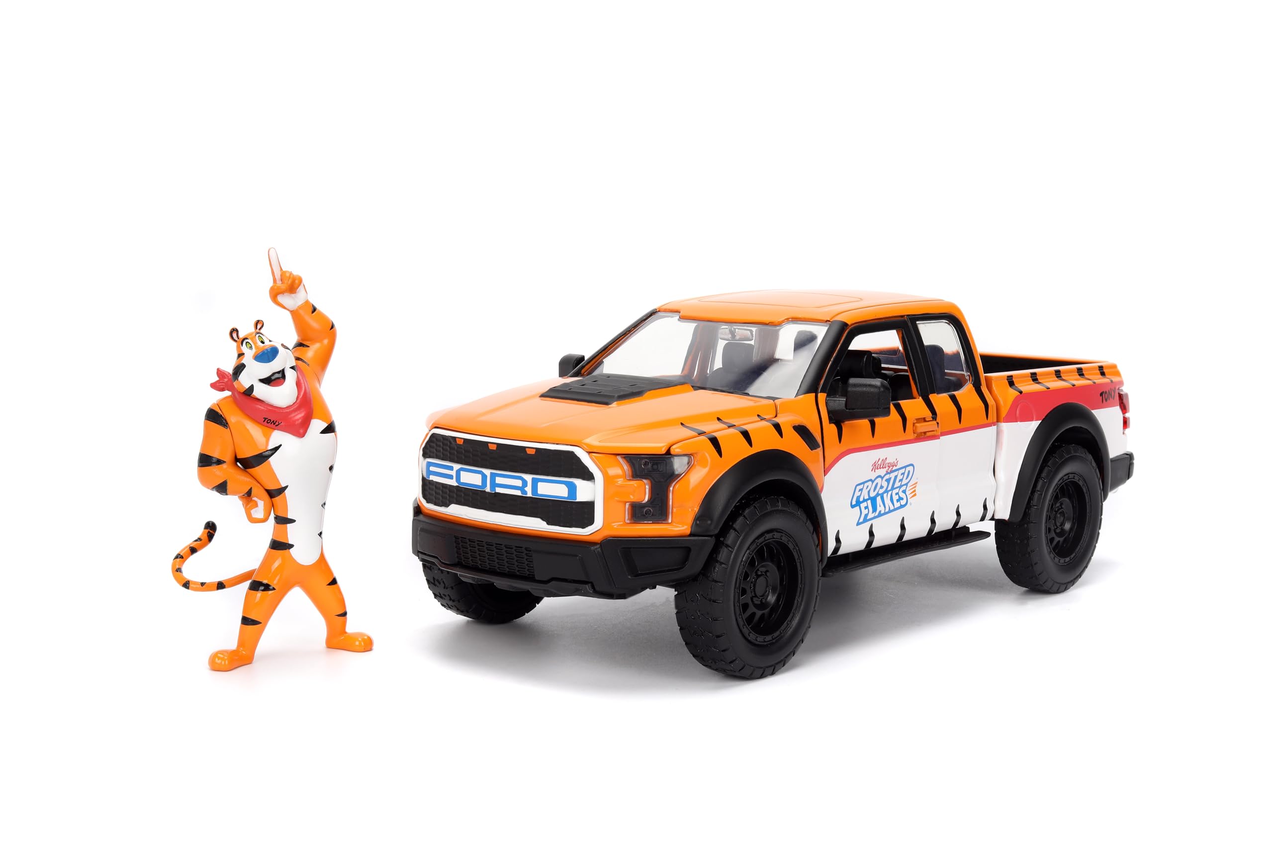 Amazon.com: Jada 2017 Ford F150 Raptor Truck with Kellogg's